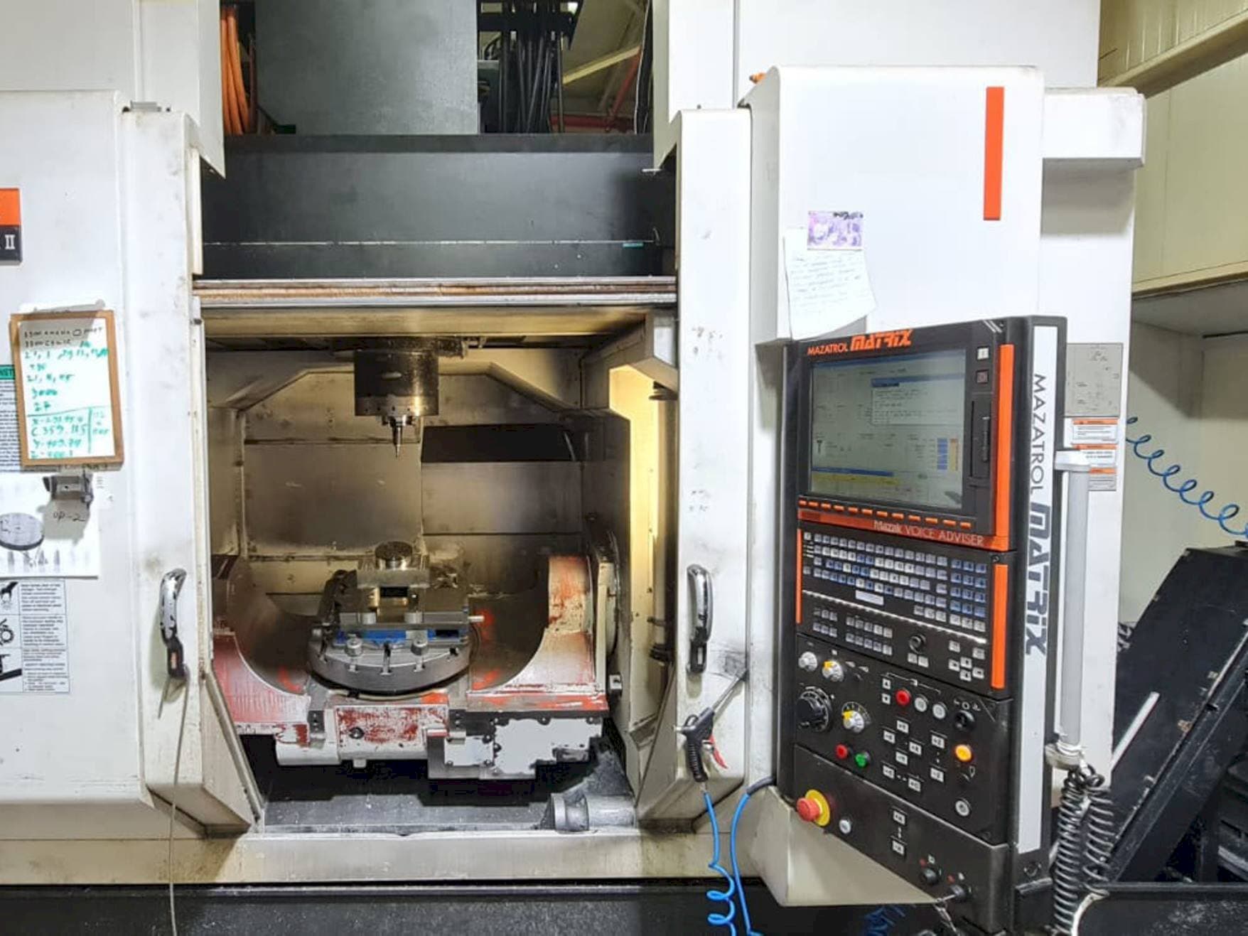Front view of Mazak VARIAXIS 730-5X II machine