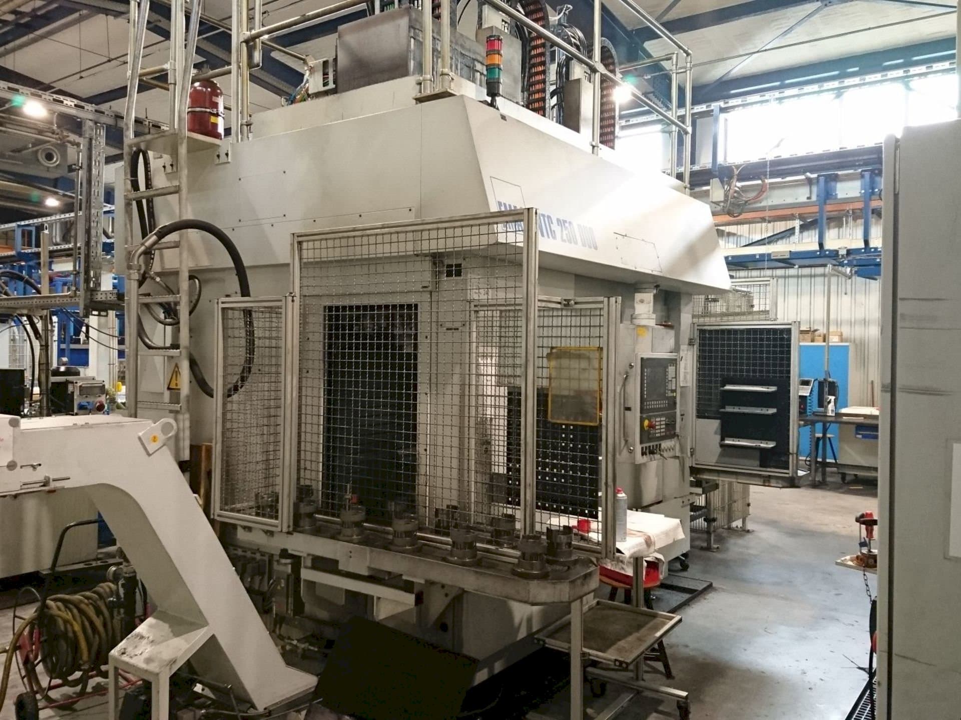 Front view of EMAG VTC 250 DUO machine