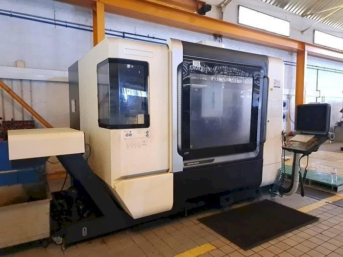 Front view of DMG MORI DMC 1150V machine