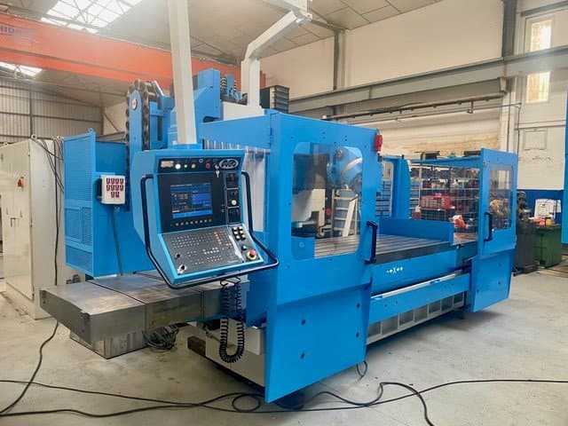 Front view of MTE BF 2200 machine