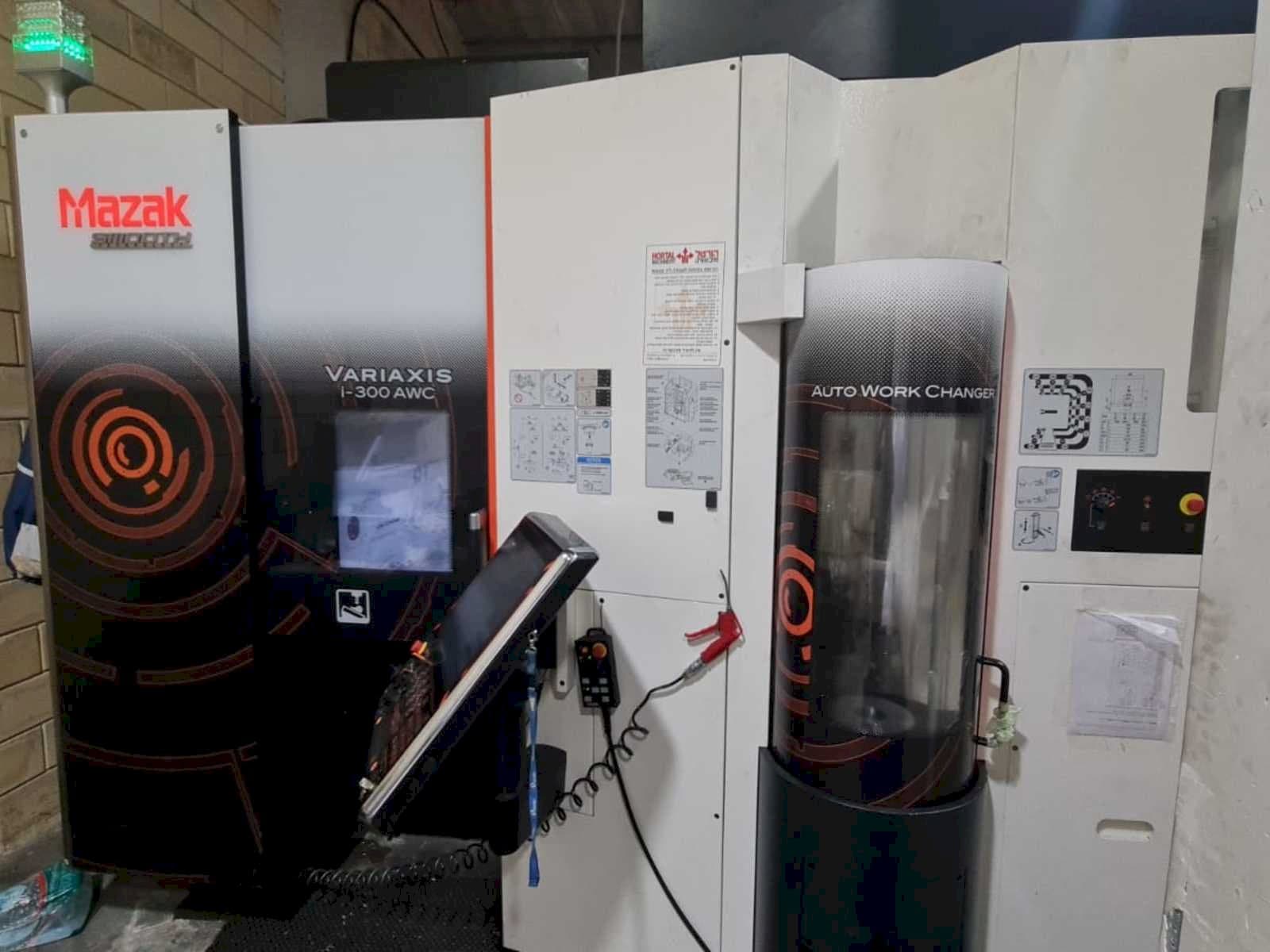 Front view of Mazak VARIAXIS I-300 AWC machine