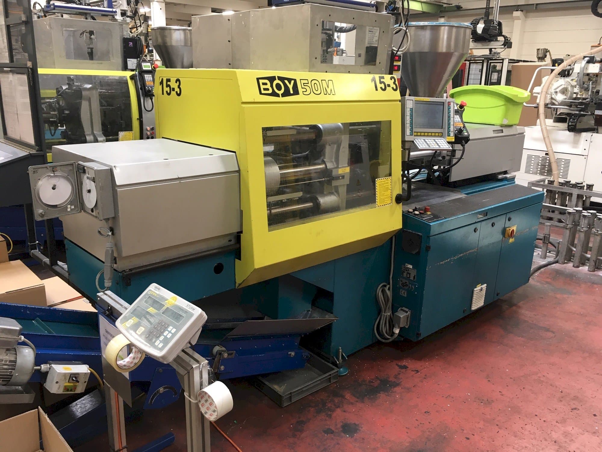 Front view of Dr. Boy 50M machine