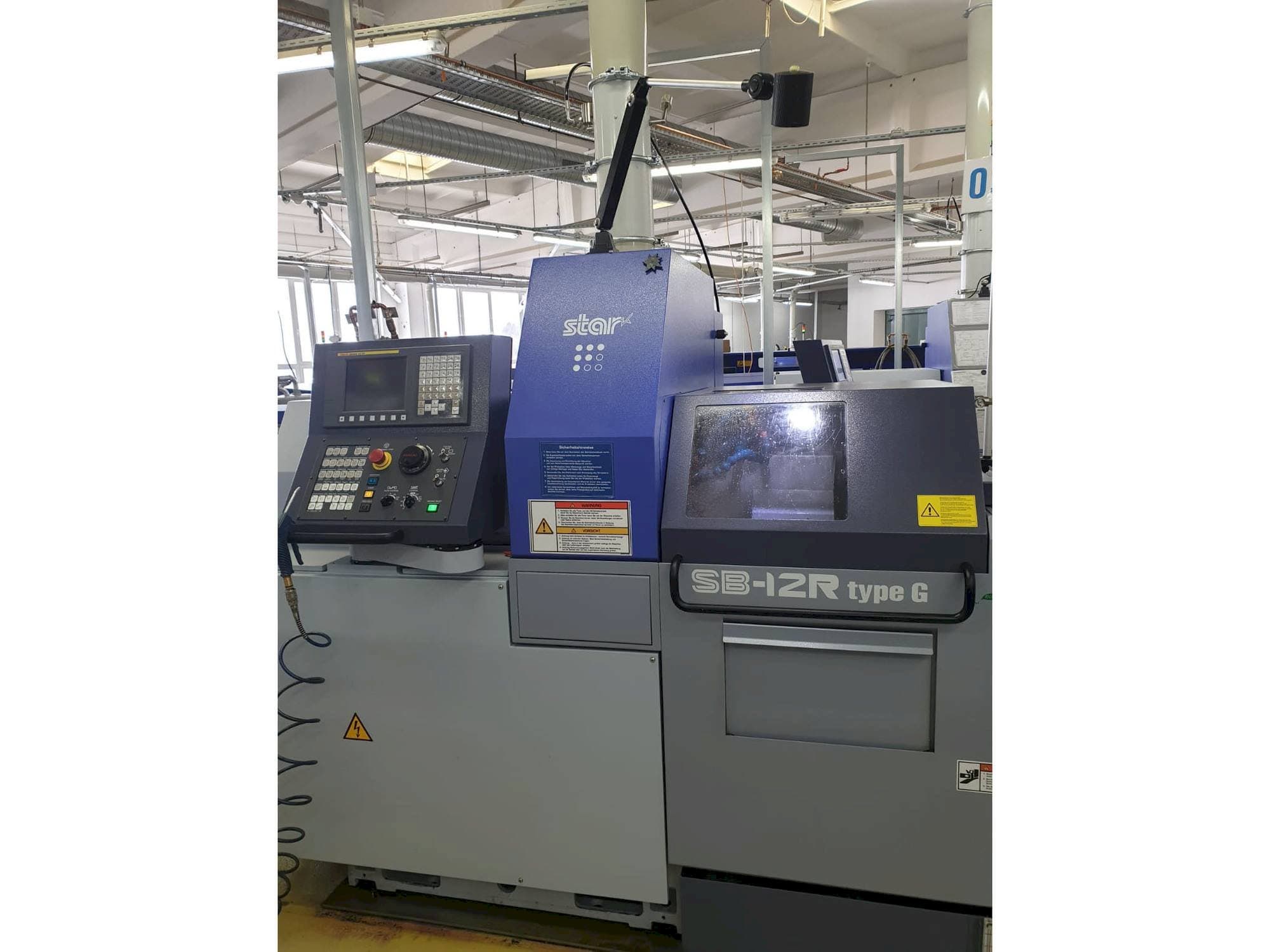 Front view of Star SB12 RG machine