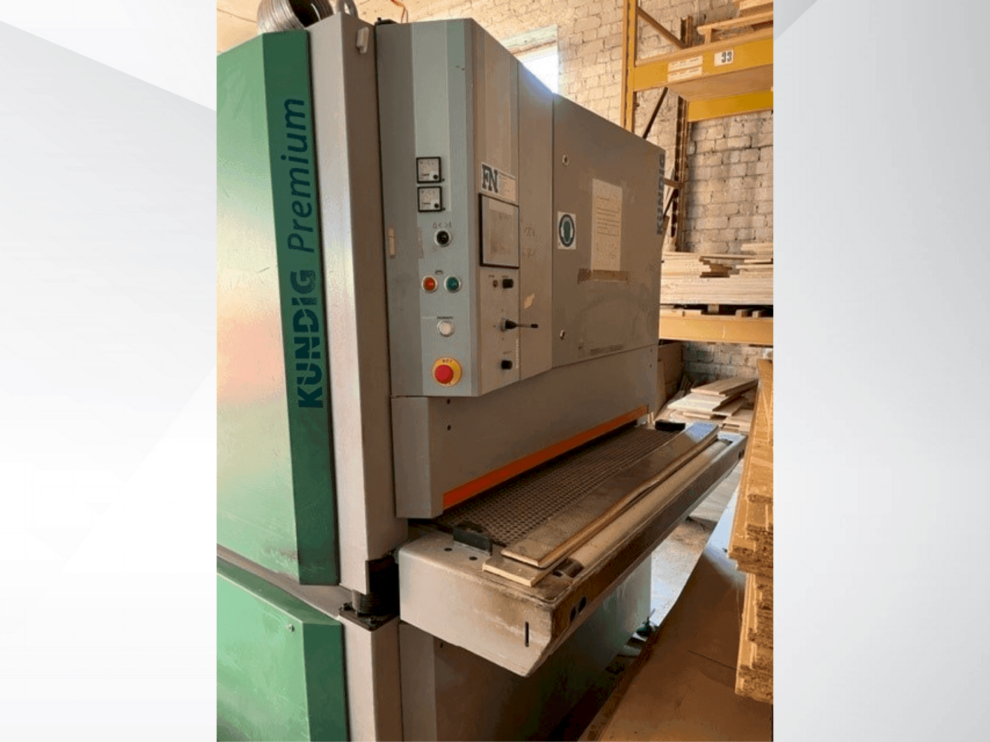 Front view of Kundig Premium-2 1100-RE  machine