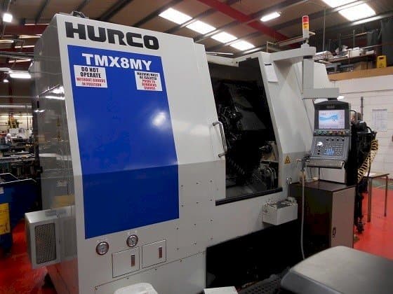 Front view of Hurco TMX 8MY machine