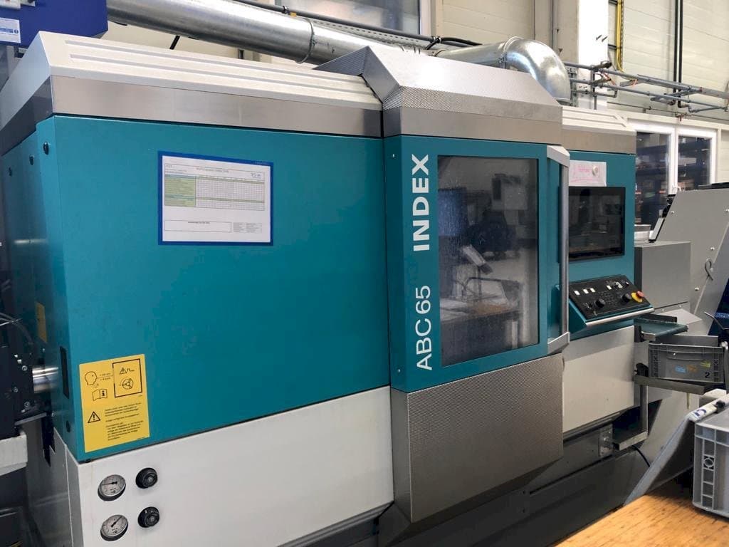 Front view of Index ABC65 machine