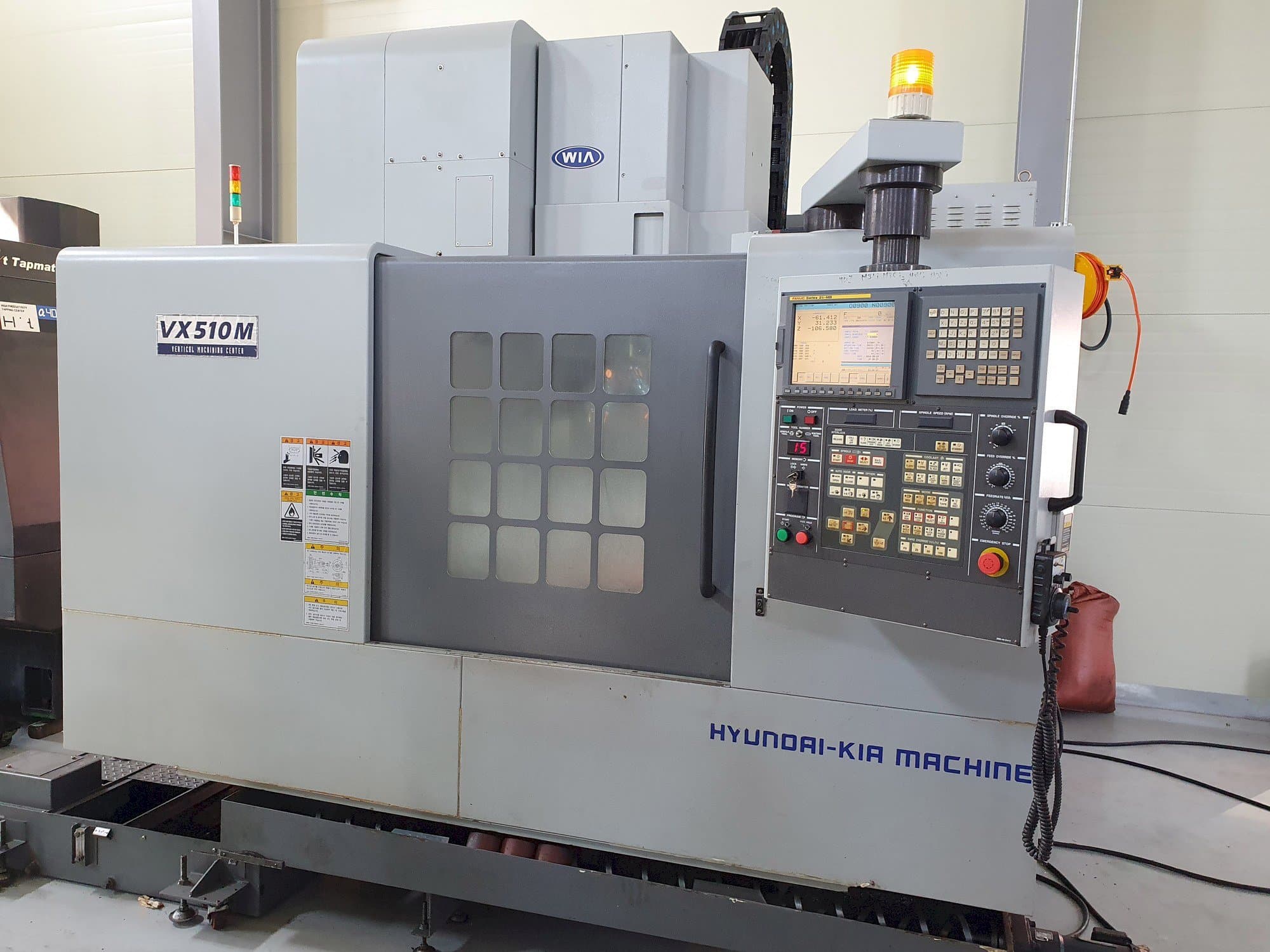 Front view of Hyundai Kia VX510M machine