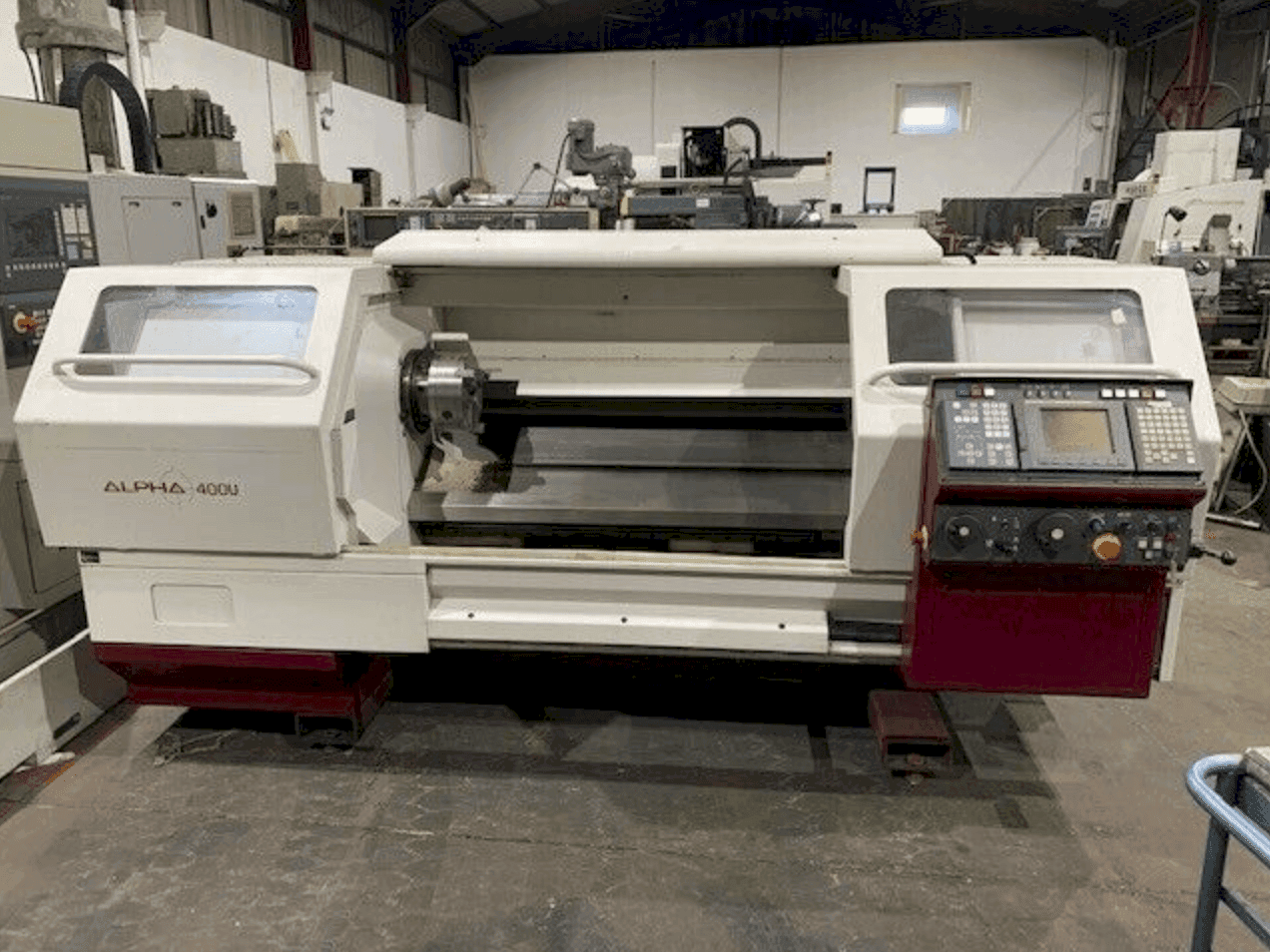 Front view of Harrison ALPHA 400 U machine