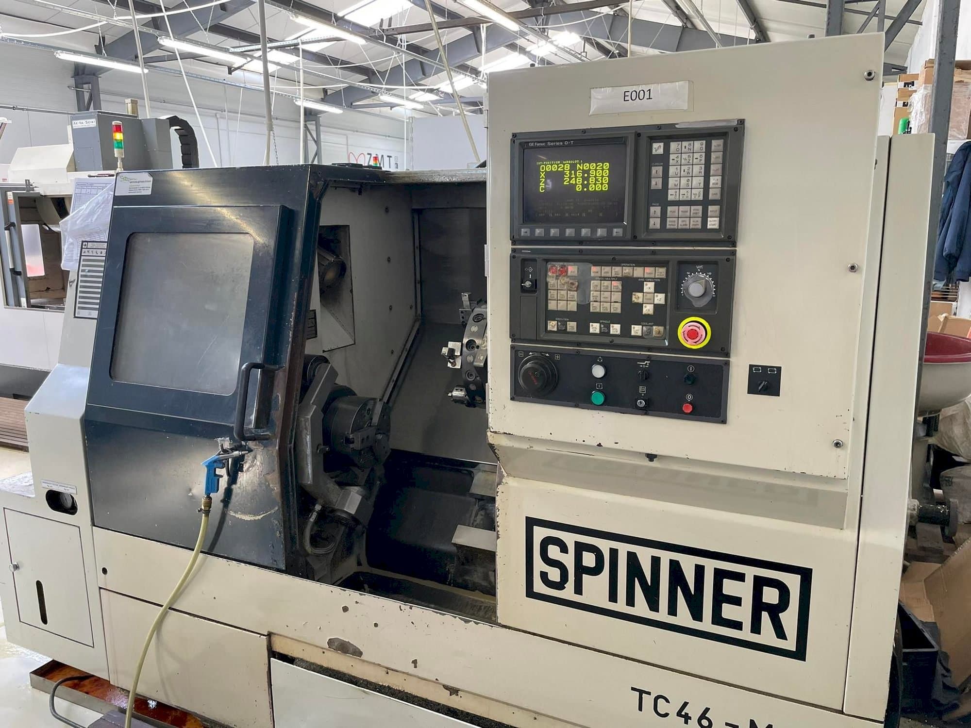 Front view of SPINNER TC46 MC machine