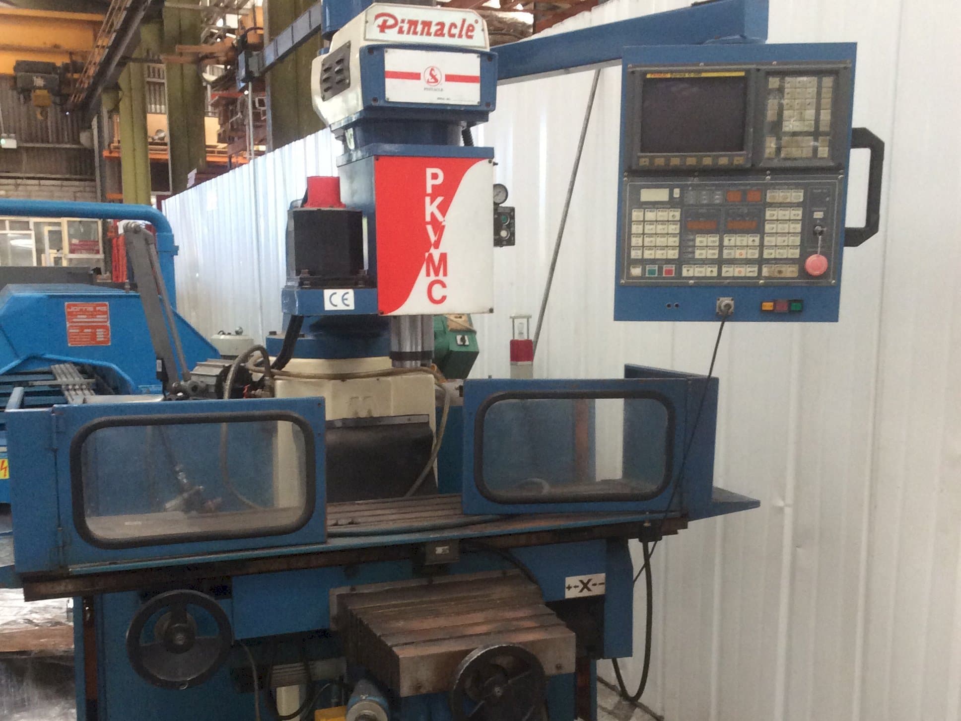 Front view of Pinnacle PKVMC machine