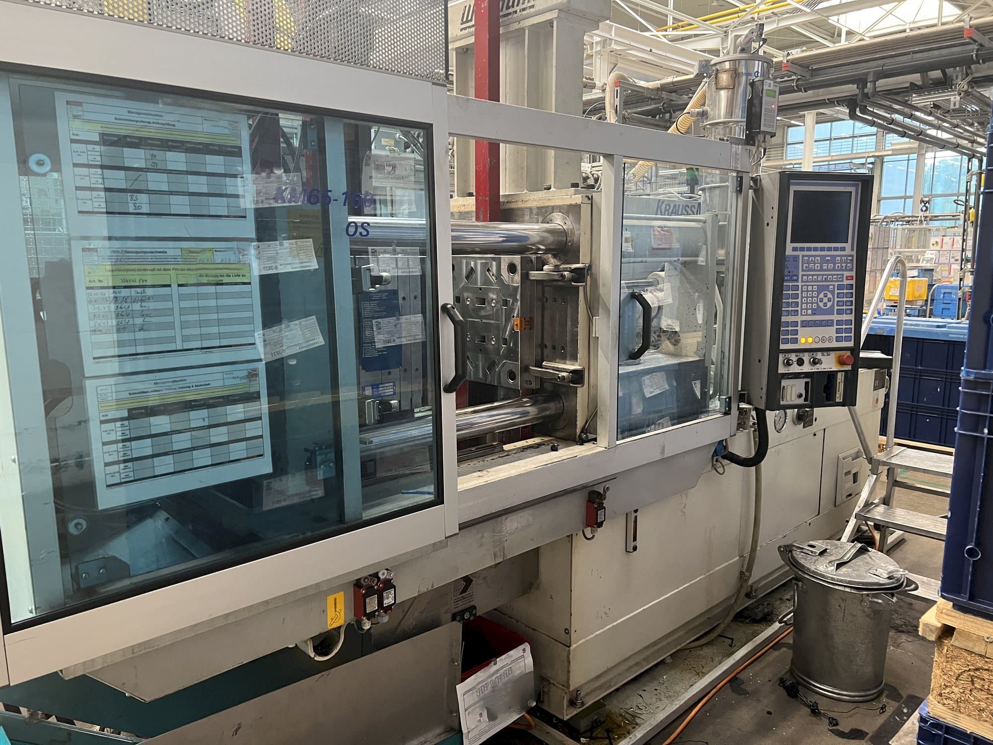 Front view of Krauss Maffei KM 65-160 C2 machine