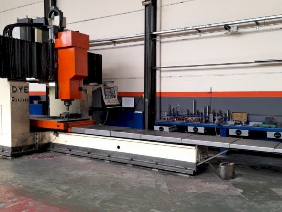 Front view of DYE FD-3600 machine