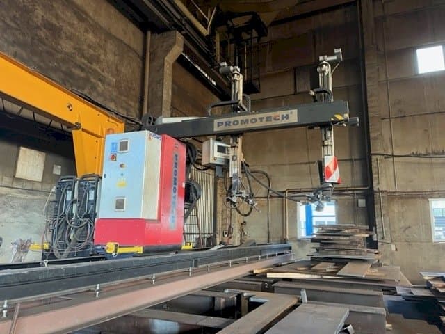 Front view of Promotec WA 500/1000 GMAW machine