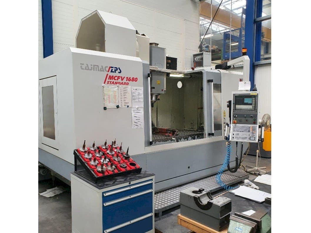 Front view of ZPS MCFV 1680 machine