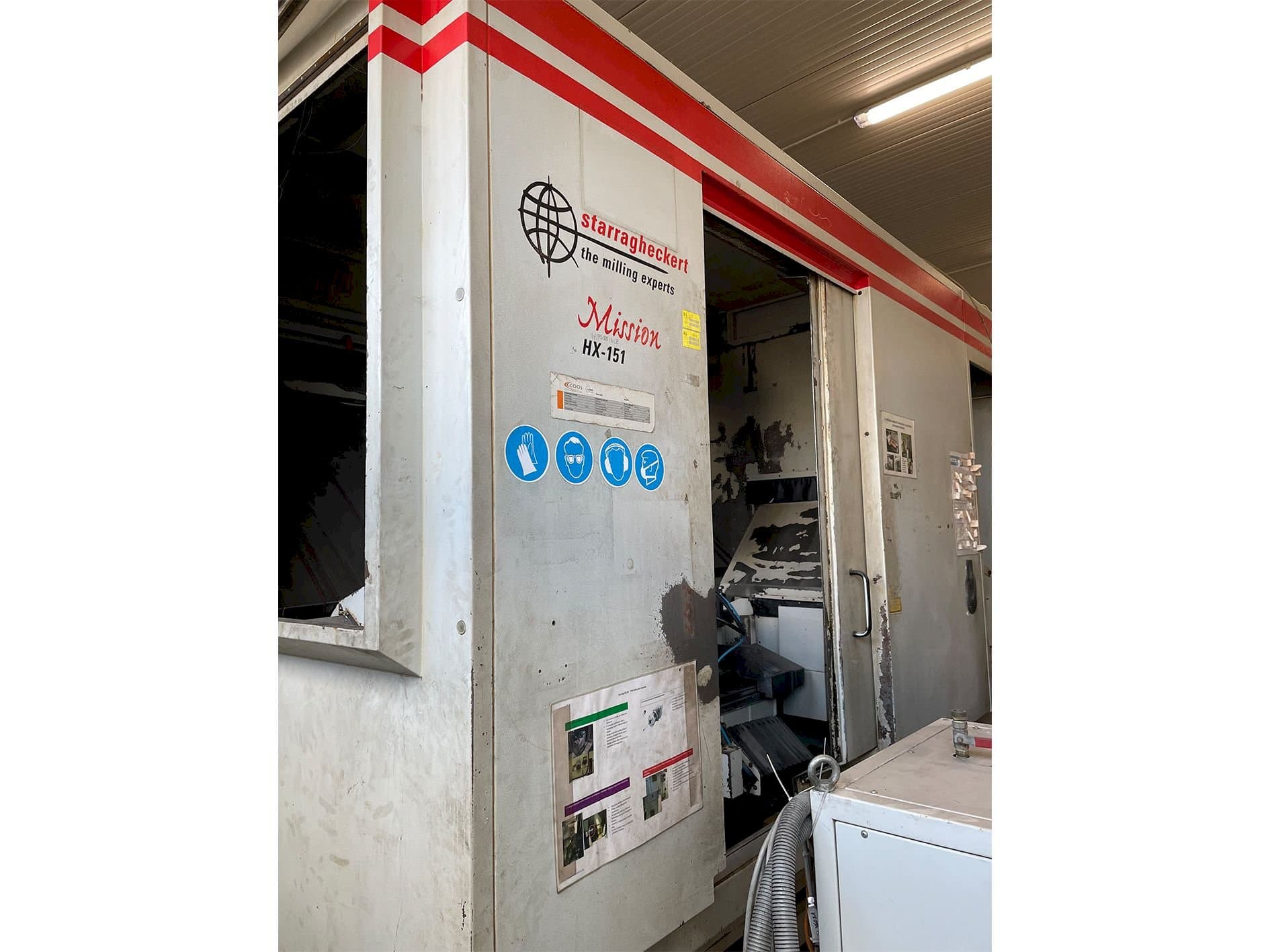 Front view of Starrag HX 151 (2004) machine