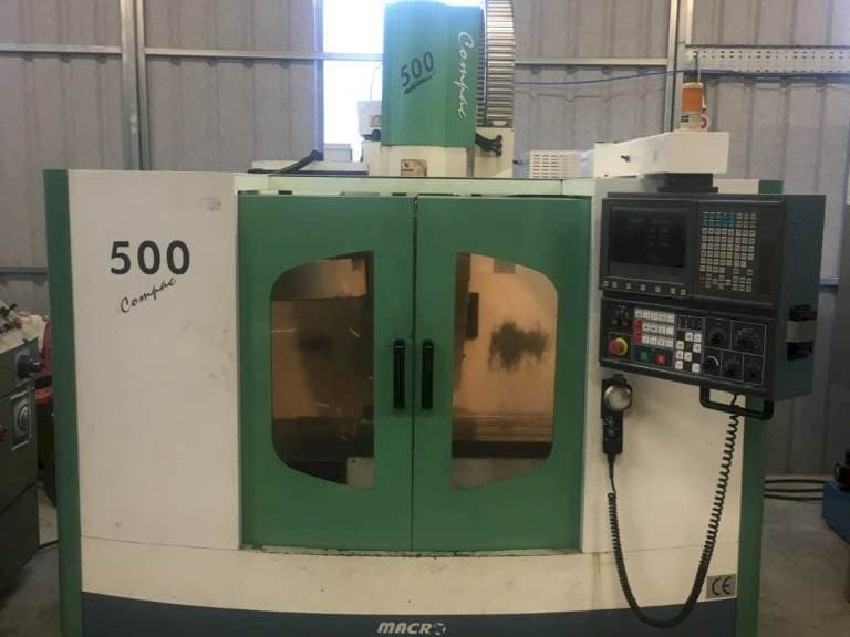 Front view of Macro Micro Tech Compac 500 machine