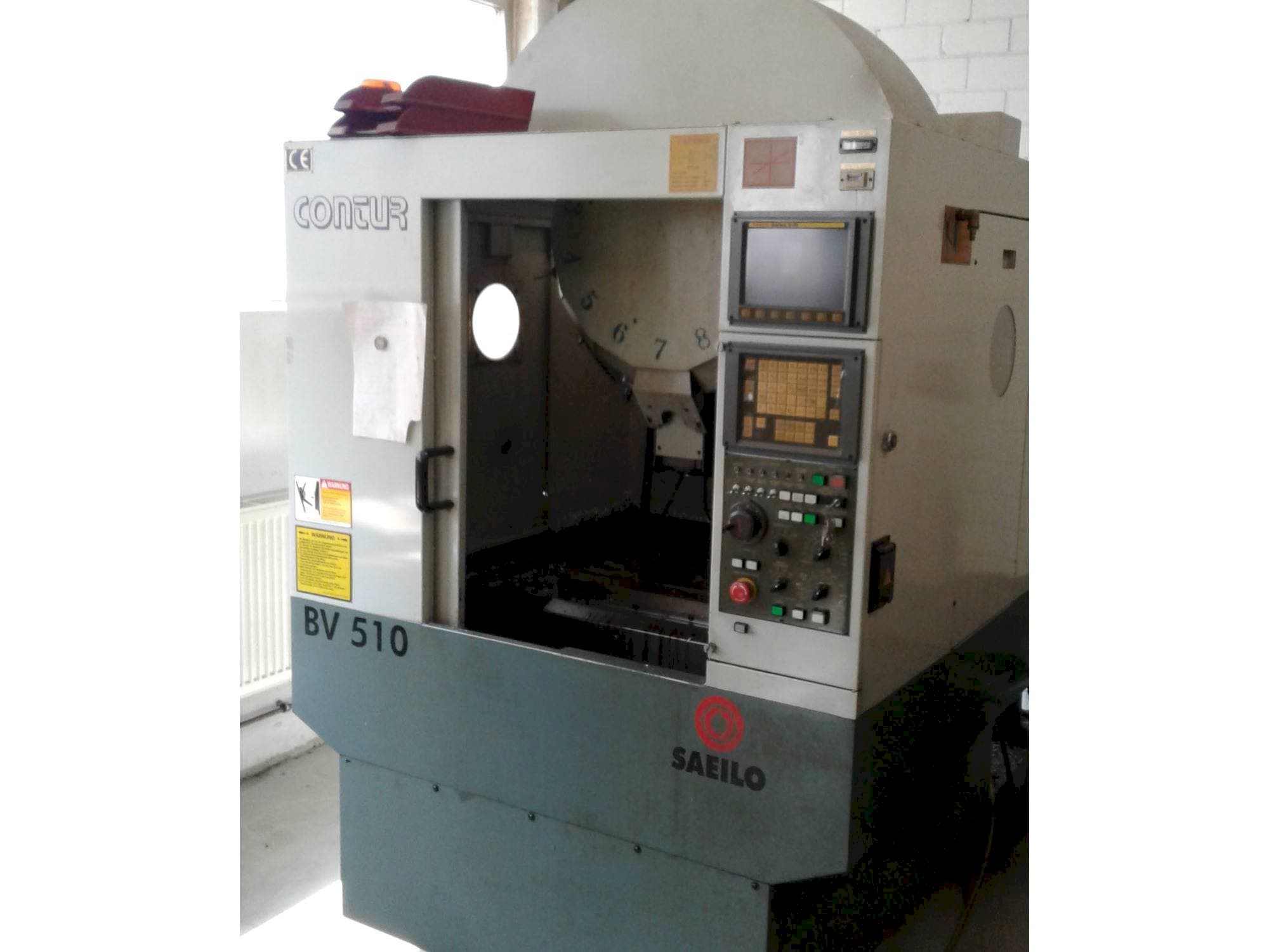 Front view of Saeilo BV 510 machine