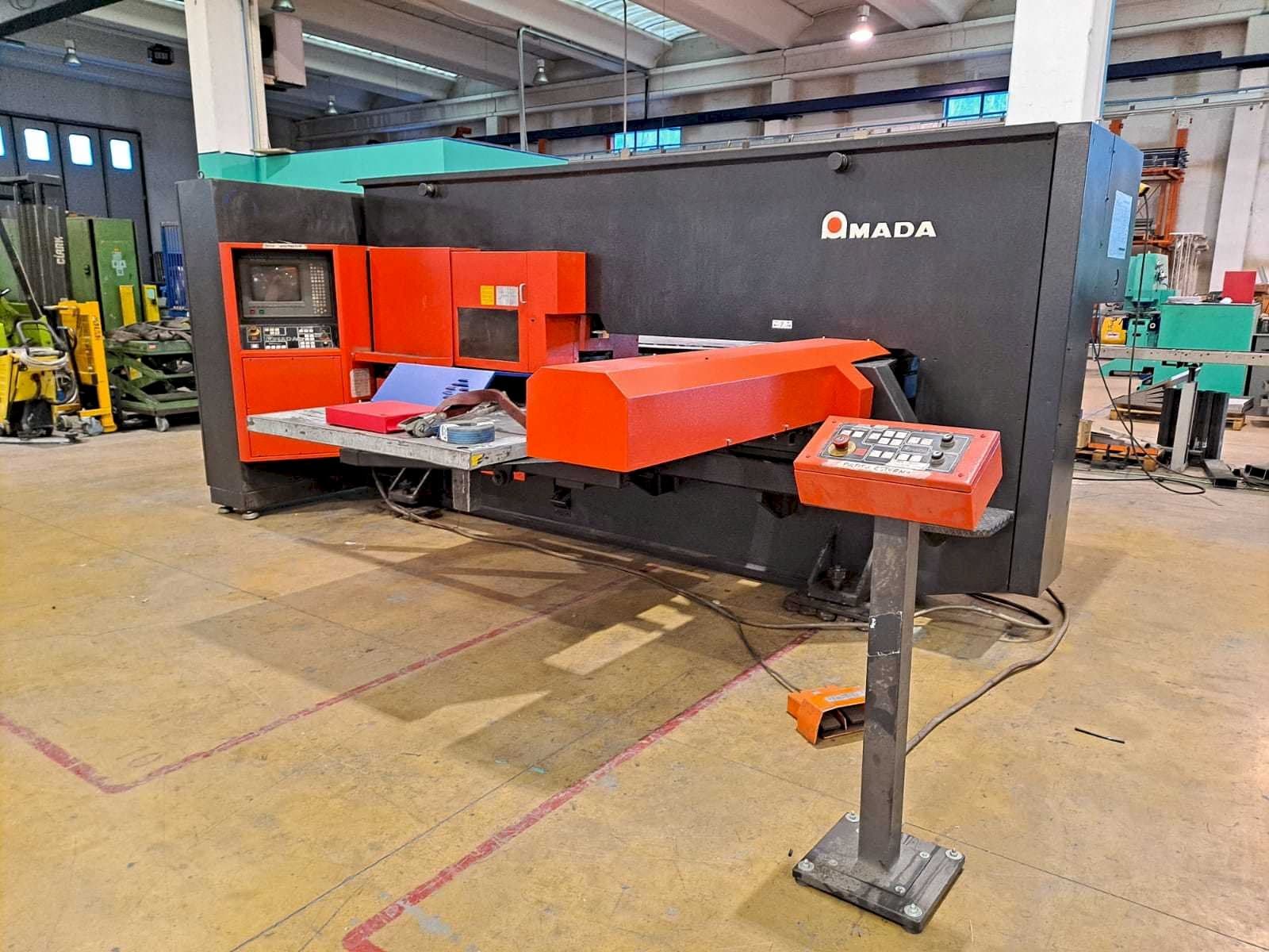 Front view of AMADA ARCADE 212  machine