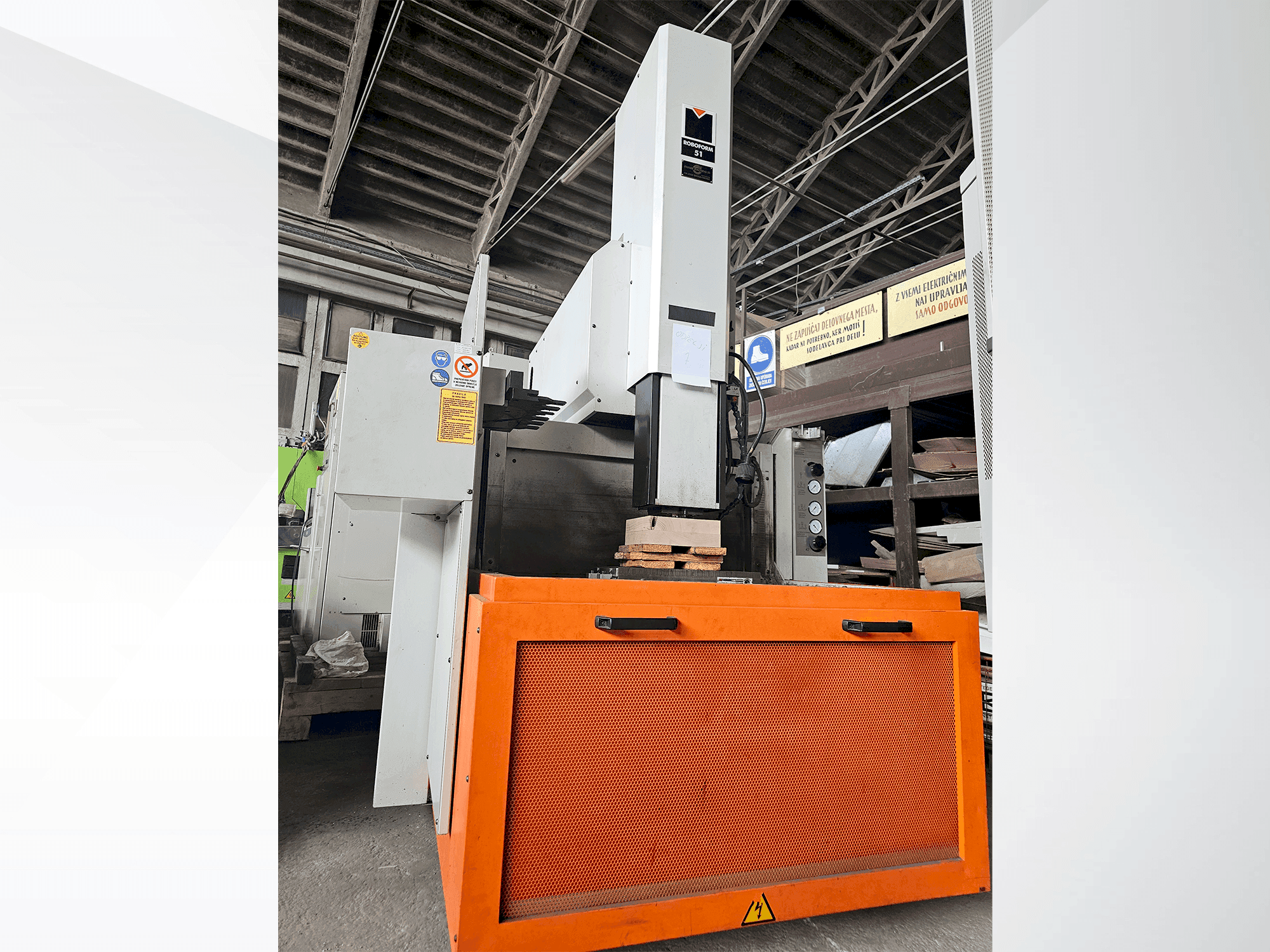 Front view of CHARMILLES ROBOFORM 51  machine