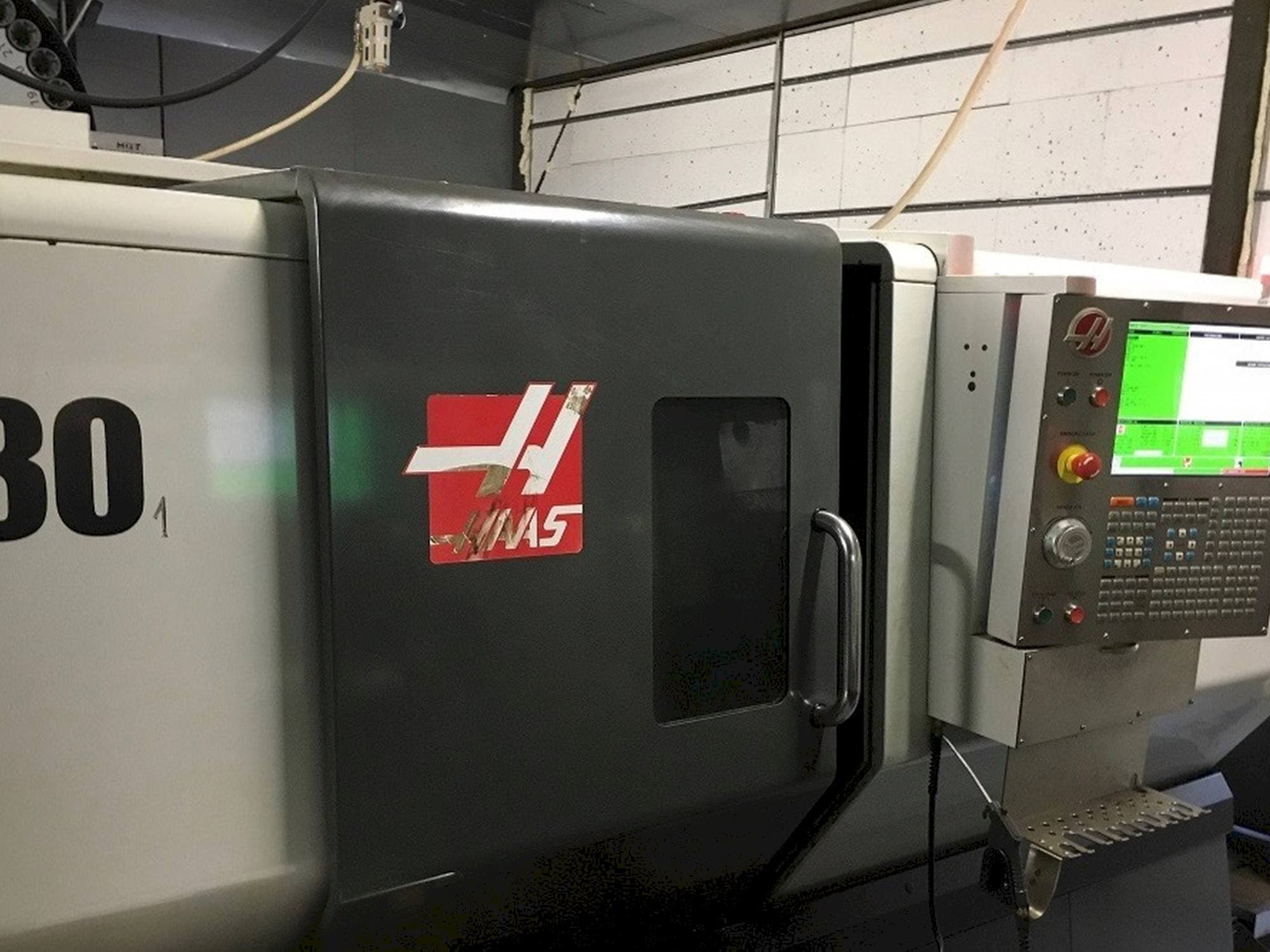 Front view of HAAS ST-30  machine