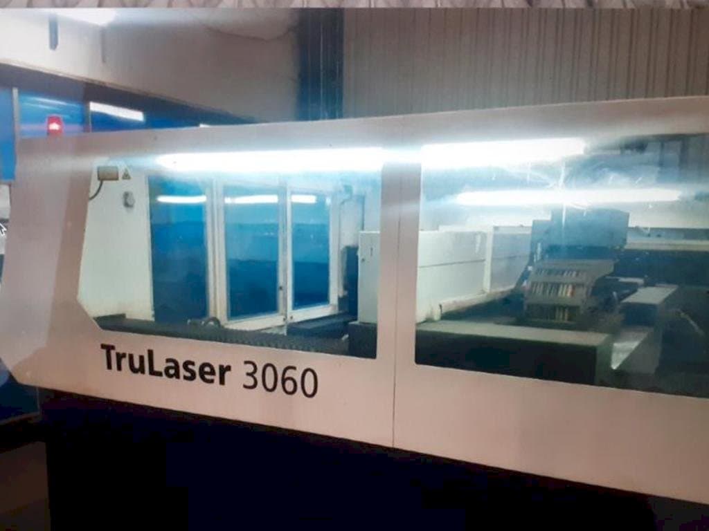 Front view of Trumpf Trulaser 3060 machine