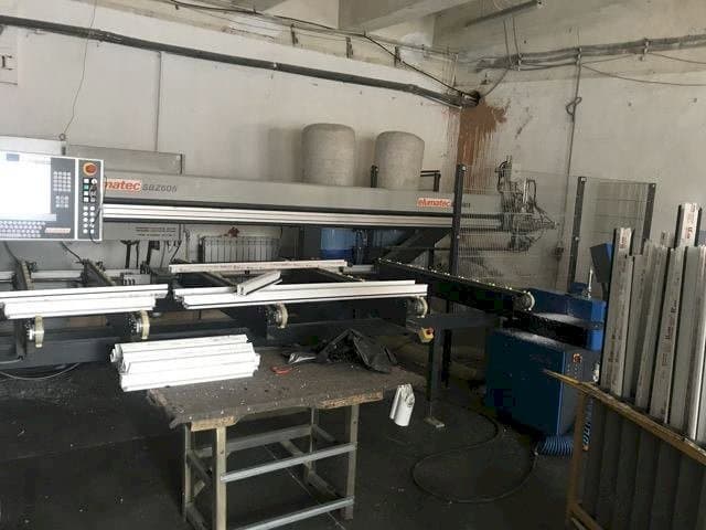 Front view of Elumatec SBZ 608 machine