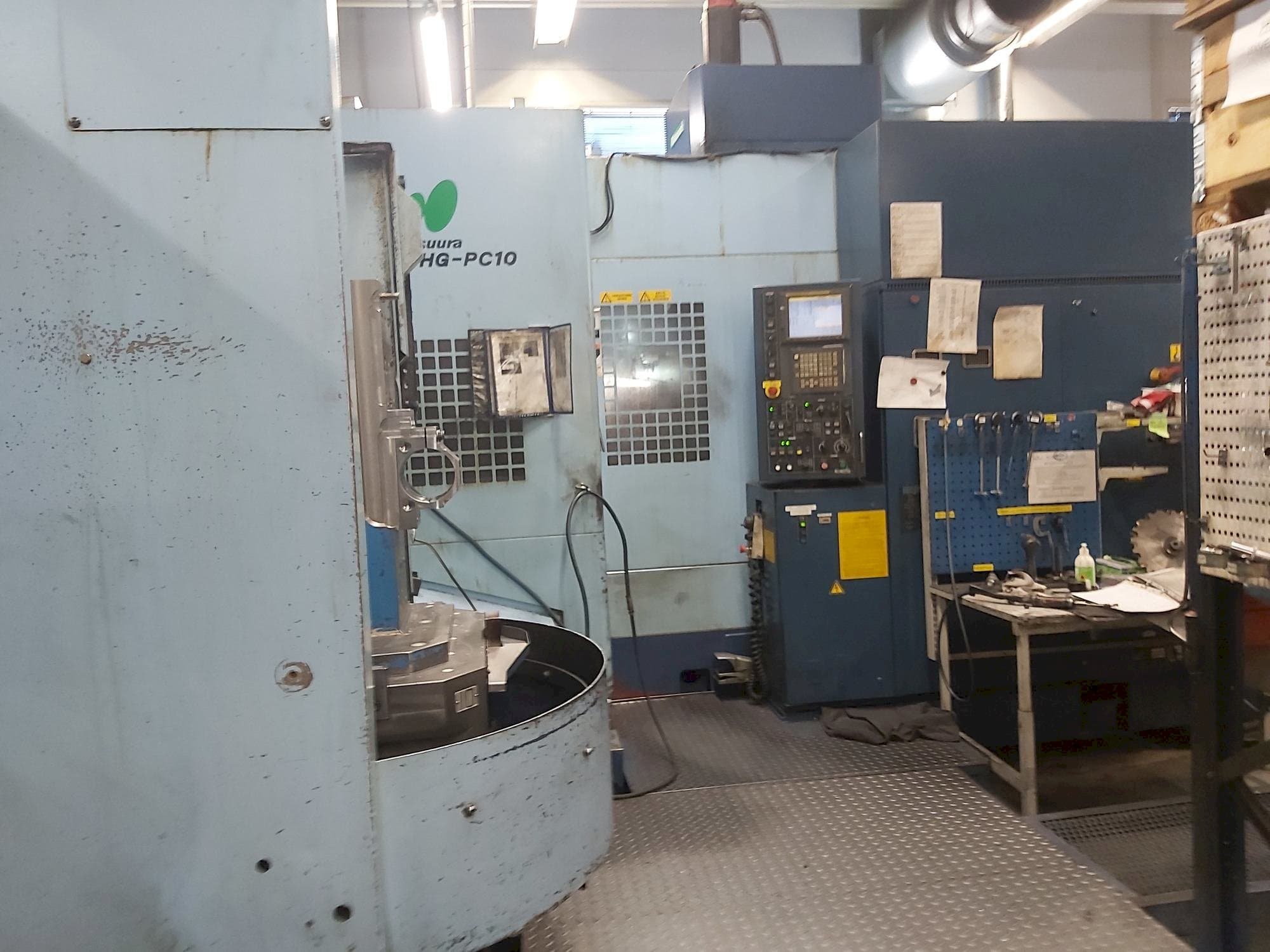 Front view of Matsuura MC-900HG machine