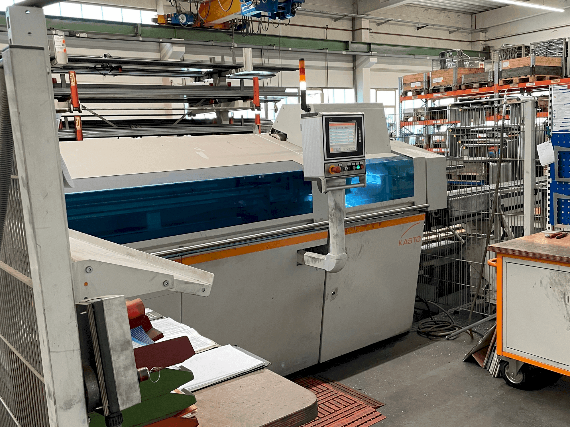 Front view of KASTO KASTOflex F machine