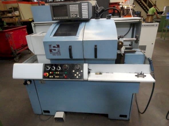 Front view of SCHAUBLIN 125-CCN machine