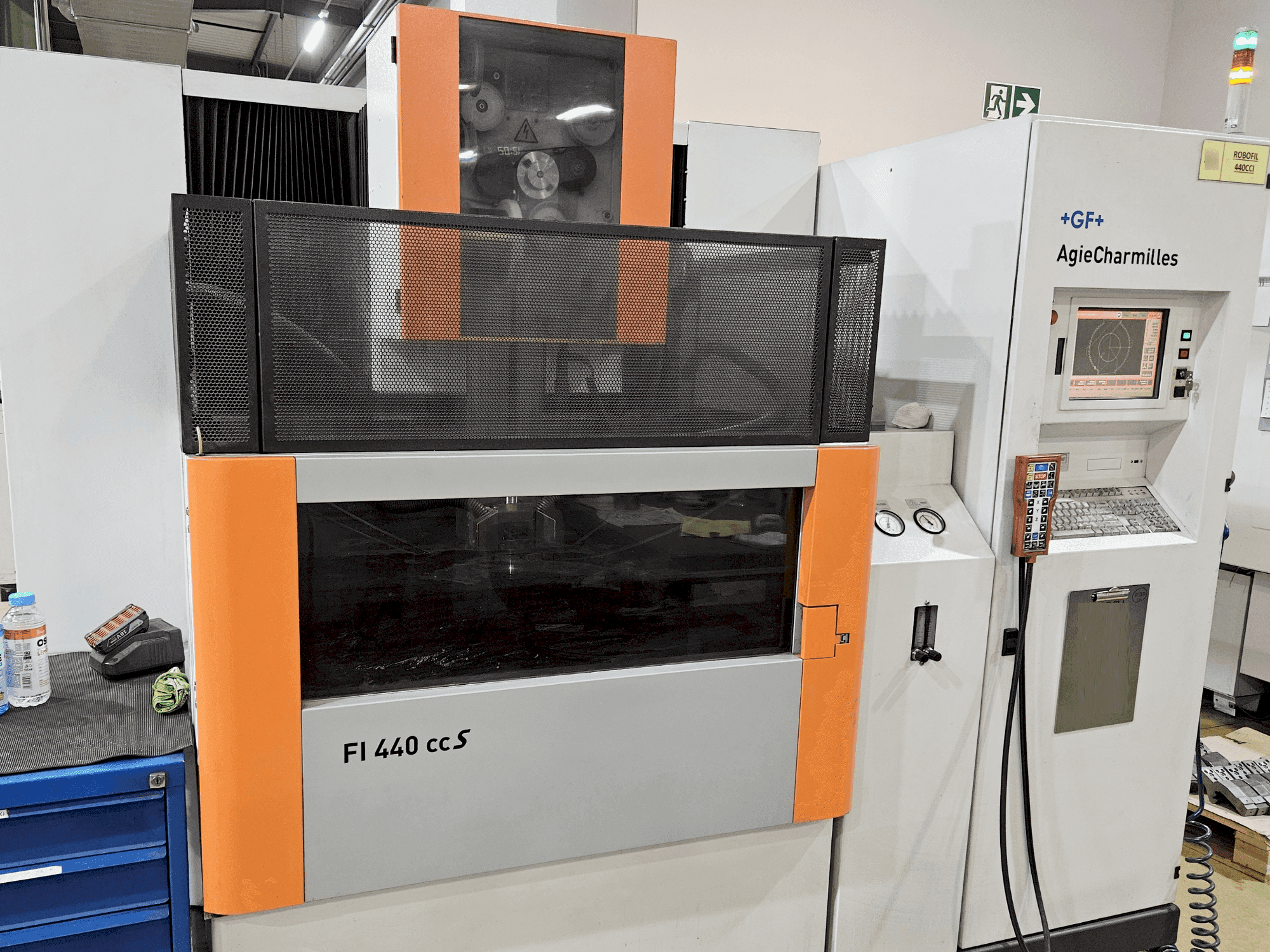 Front view of AgieCharmilles Robofil 440 CCS machine