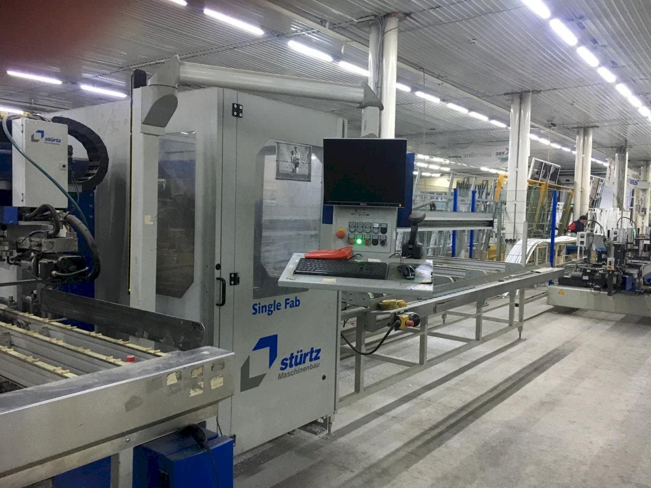 Front view of Sturtz NFZ-JC-JM-160-X  machine