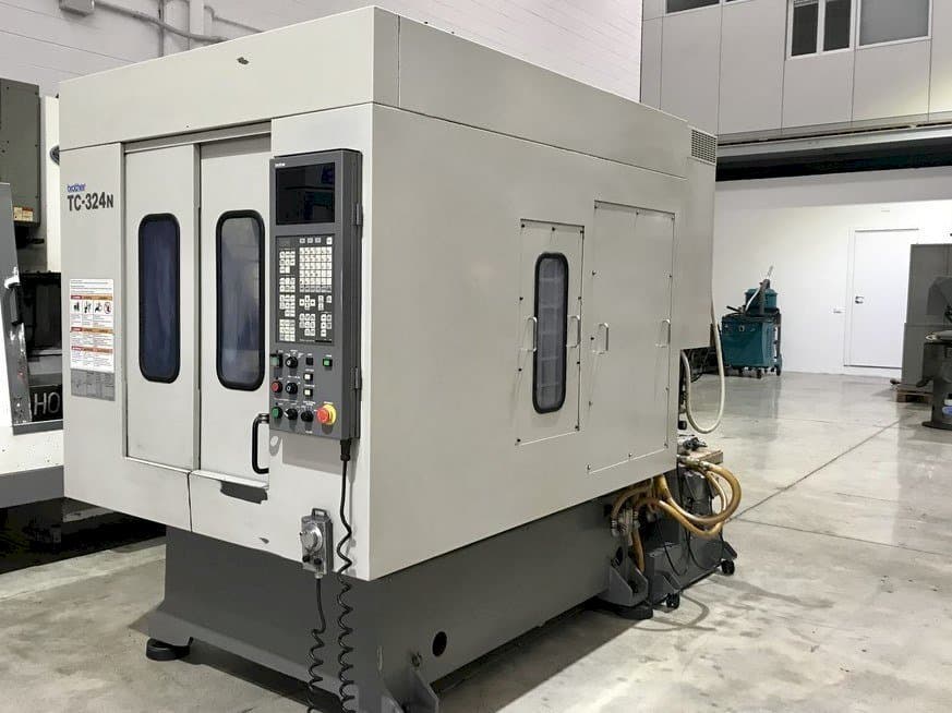 Front view of Brother TC 324N  machine