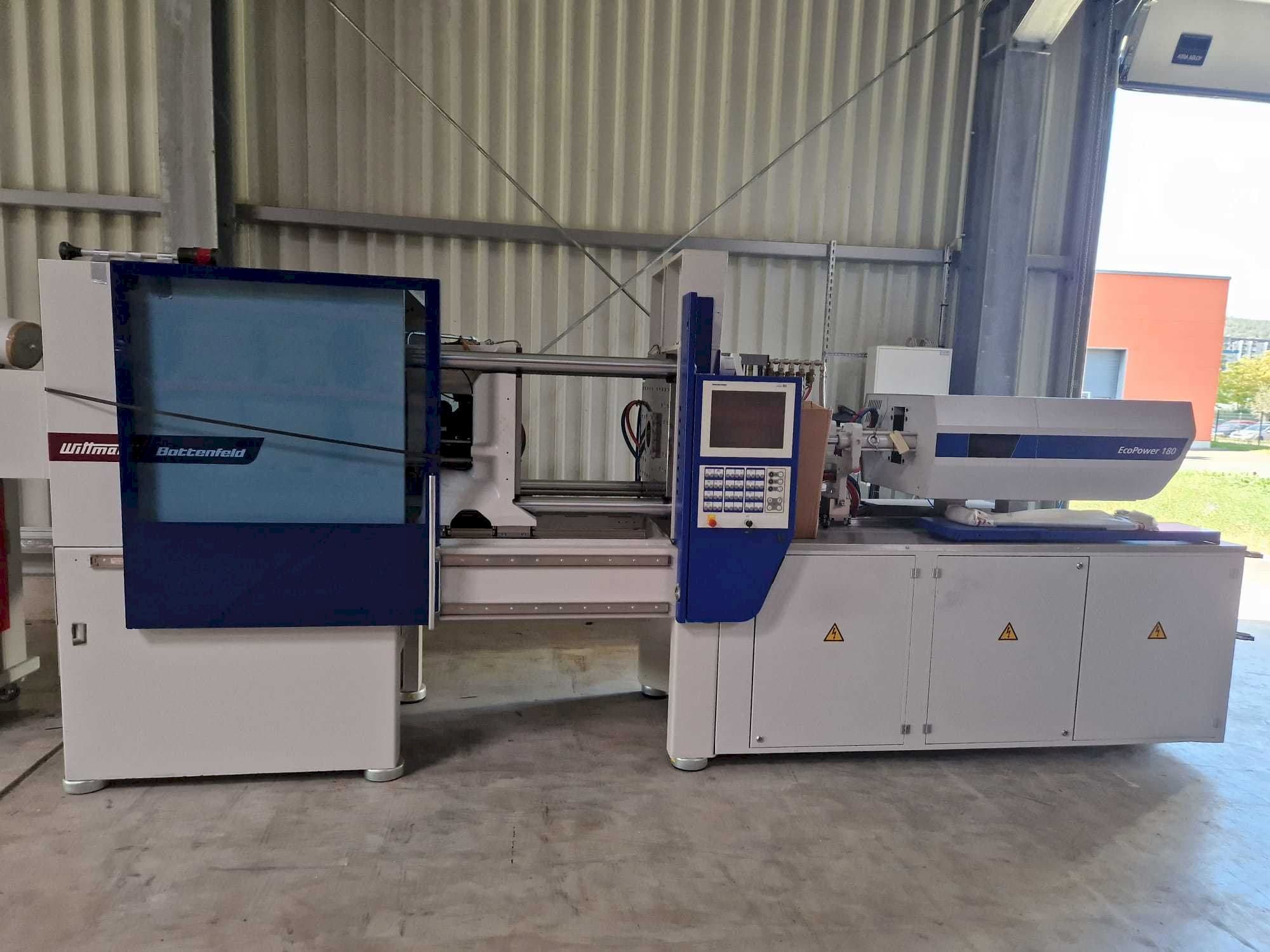 Front view of Battenfeld EcoPower180 machine