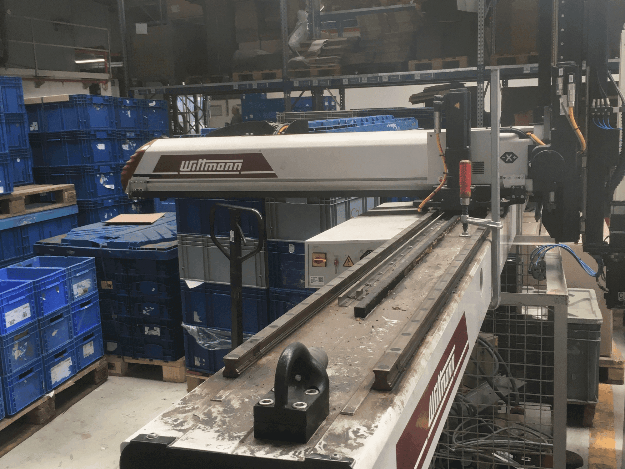 Front view of WITTMANN W743  machine