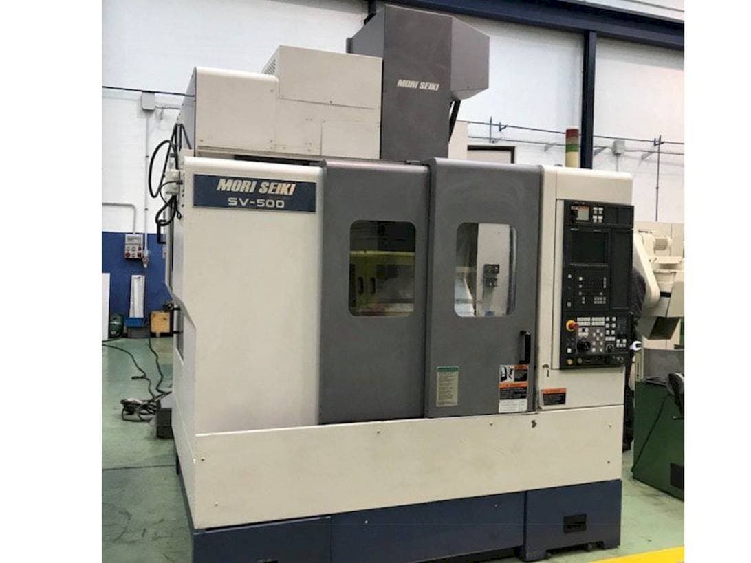 Front view of MORI SEIKI SV-500 machine