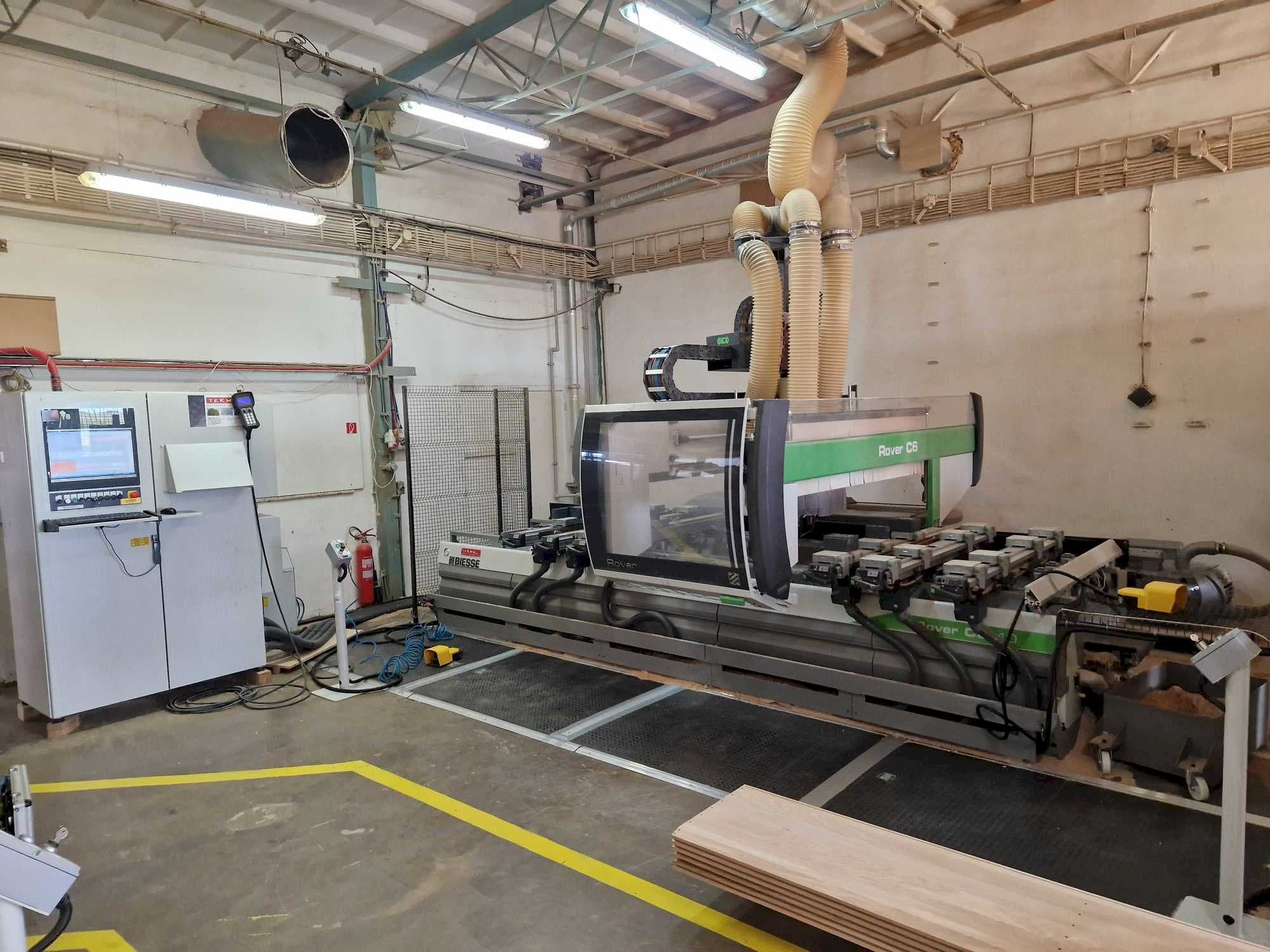 Front view of BIESSE ROVER C6.40 machine