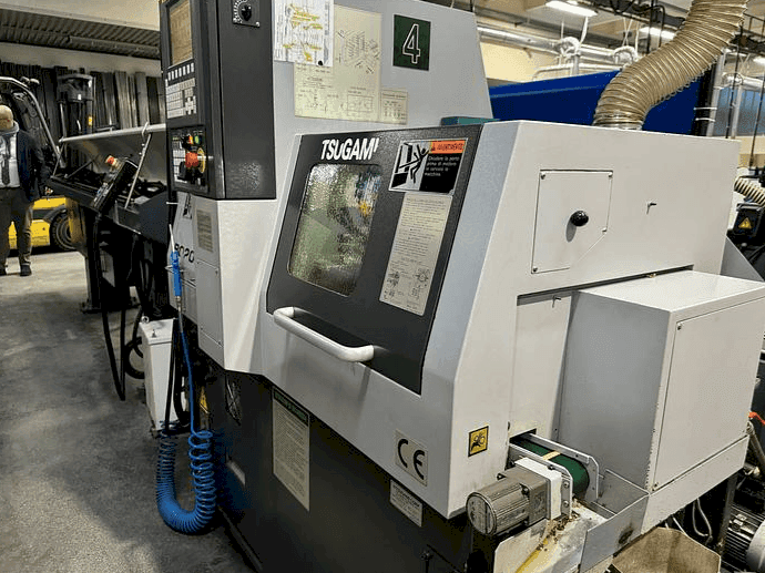 Front view of TSUGAMI B0205E-II machine