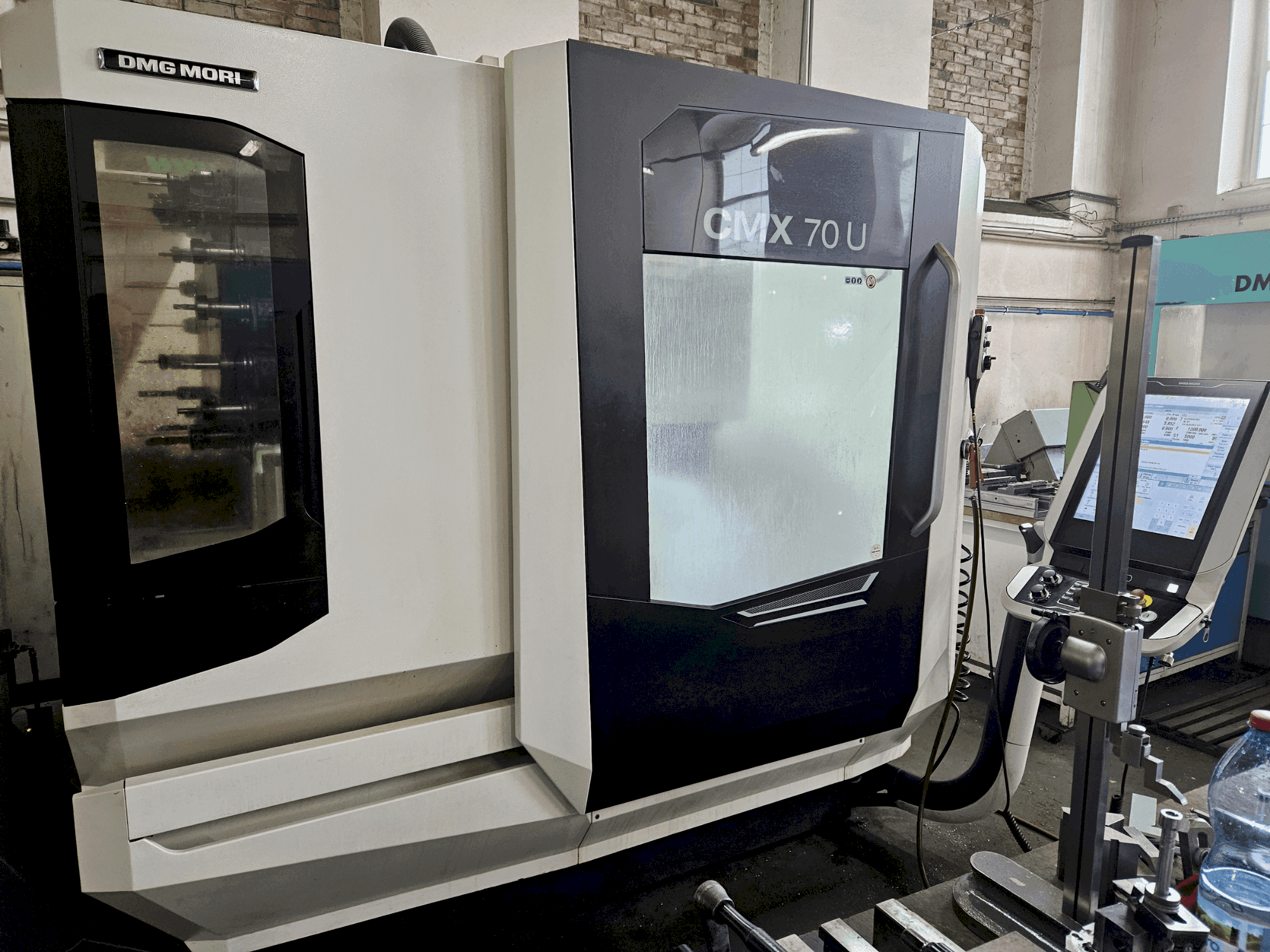 Front view of DMG MORI CMX 70U  machine