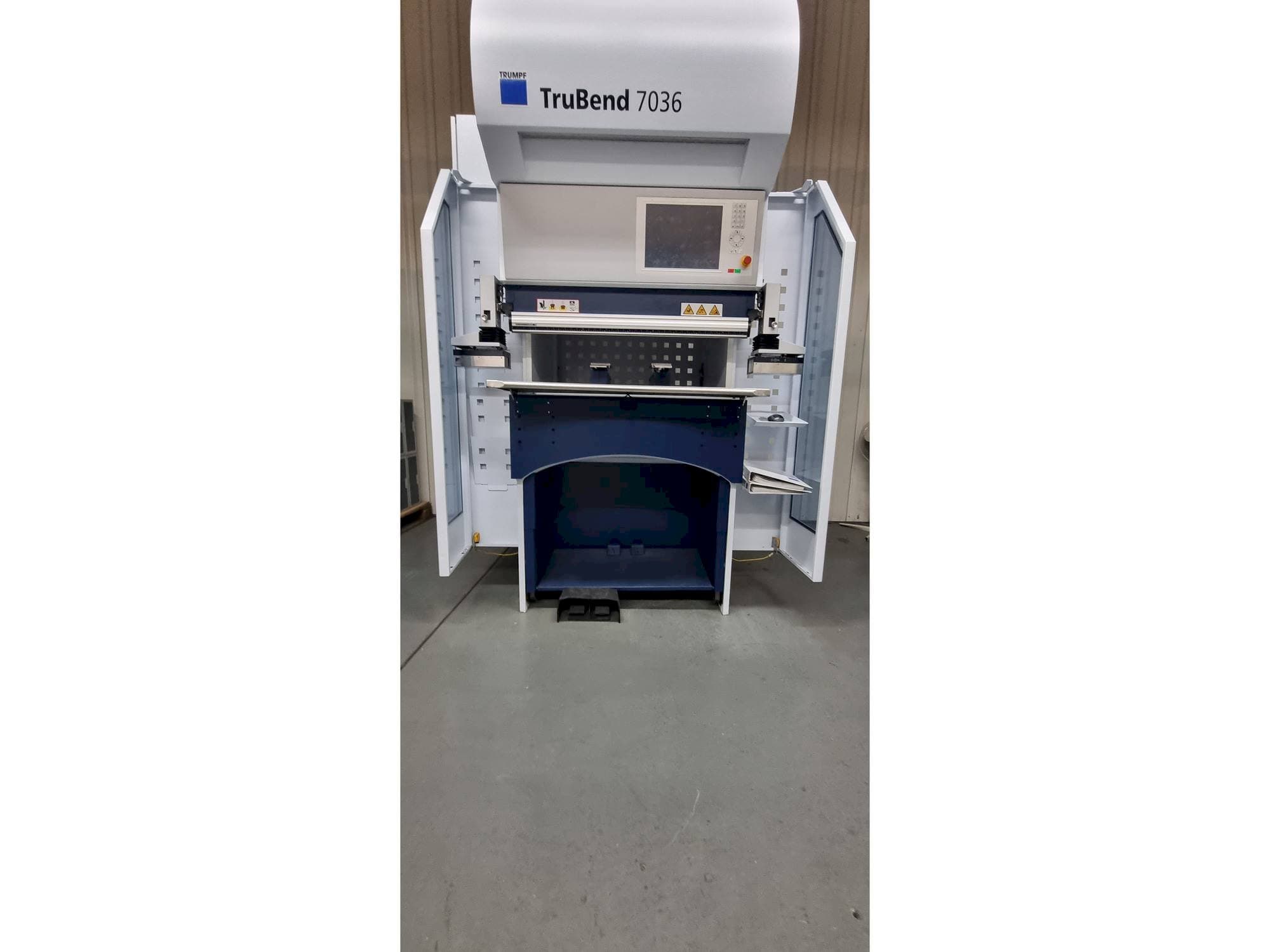 Front view of TRUMPF TruBend 7036 machine