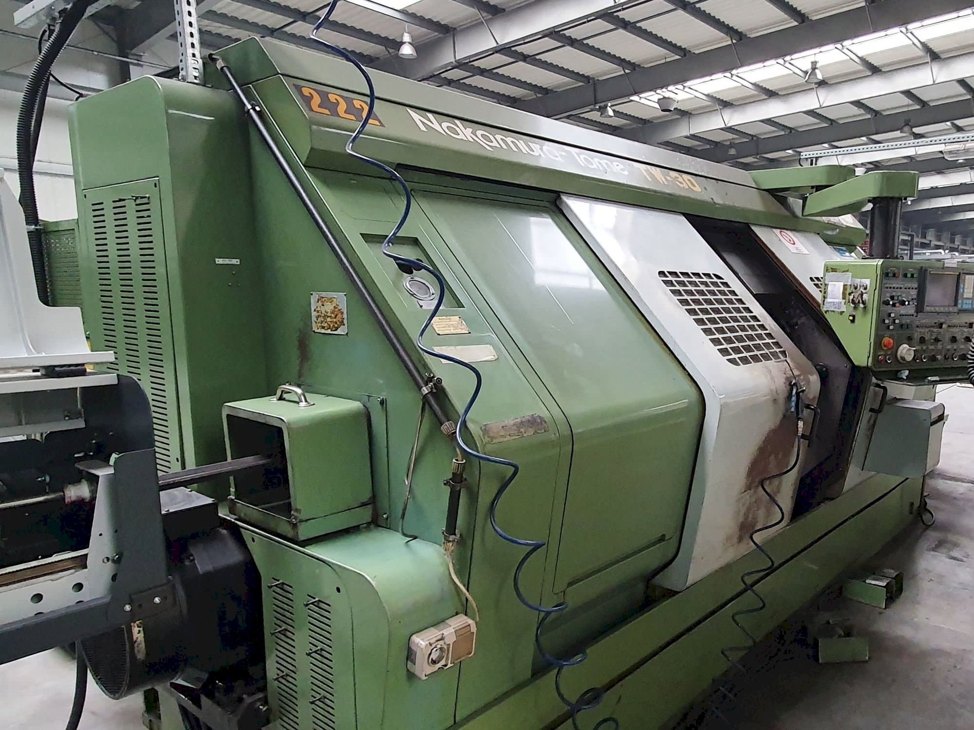 Front view of NAKAMURA-TOME TW-30 machine
