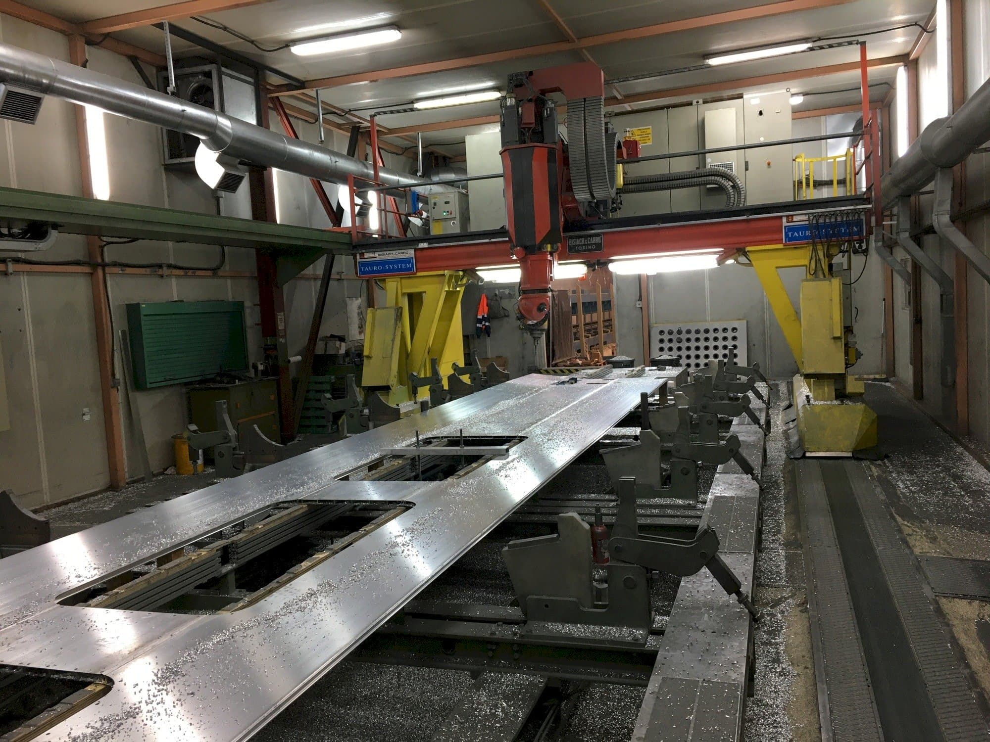 Front view of Bisiach & Carru TJKP8/11/F machine