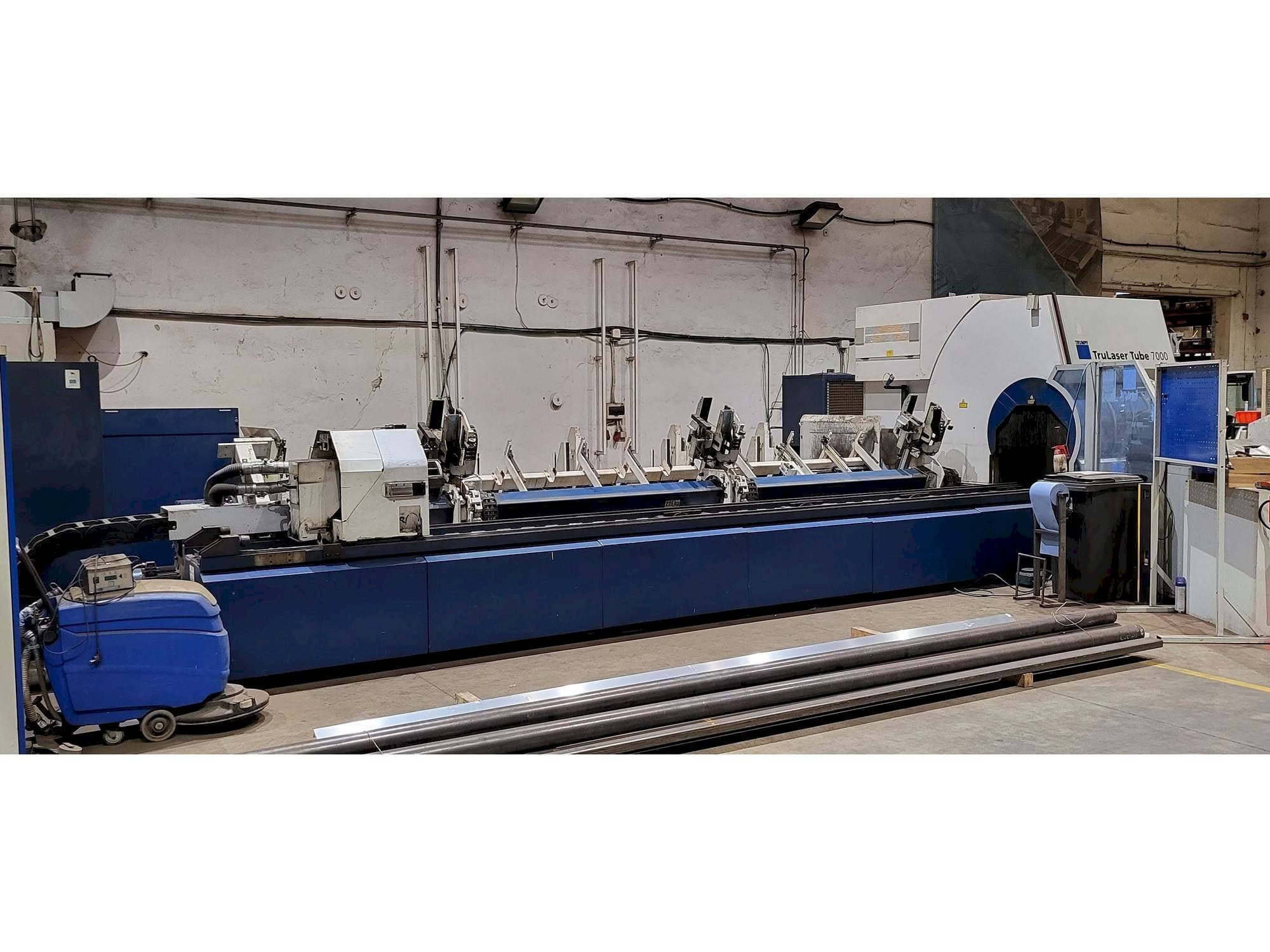 Front view of Trumpf TruLaser Tube 7000 machine