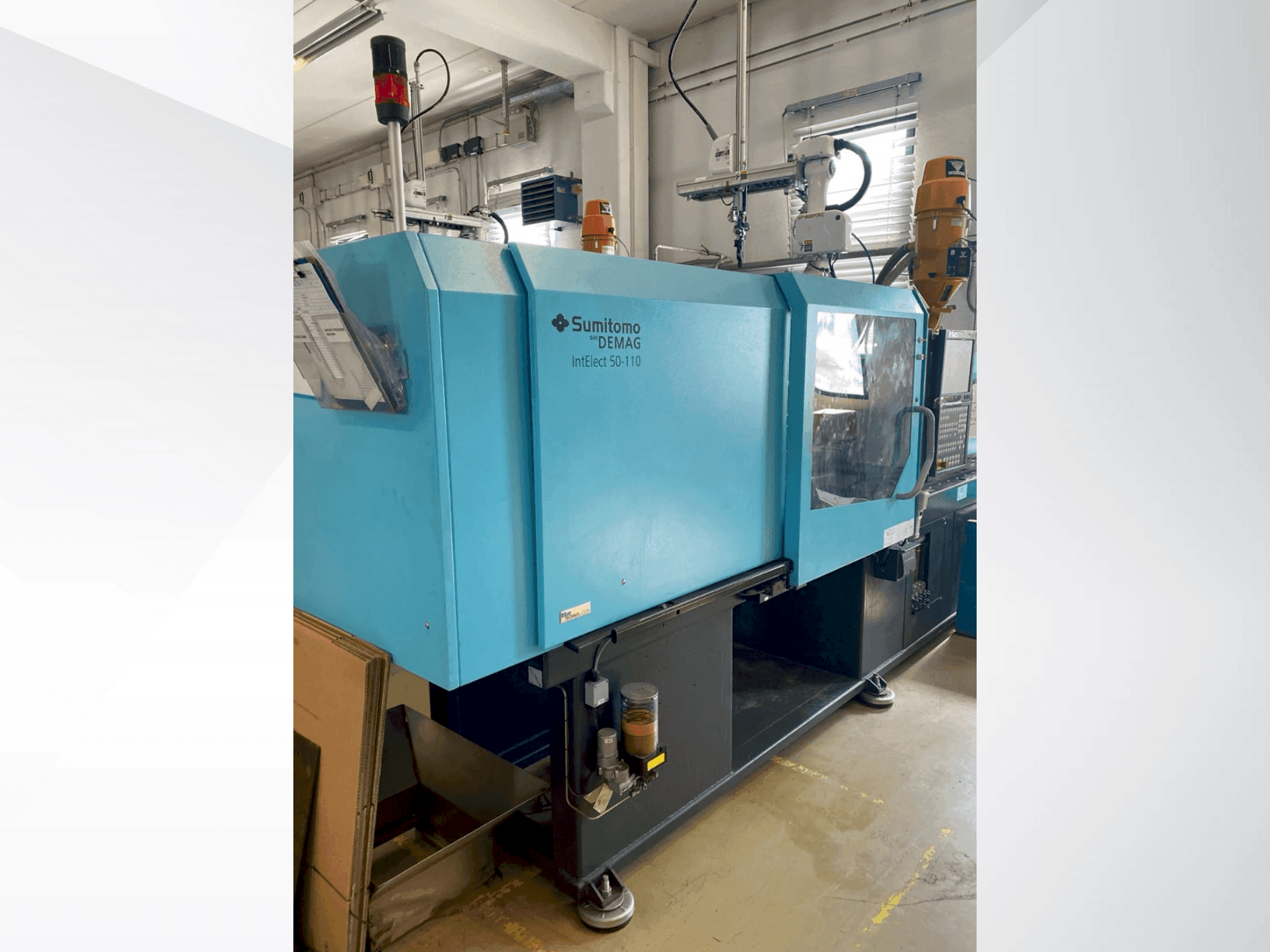 Front view of DEMAG IntElect 50/370-110  machine