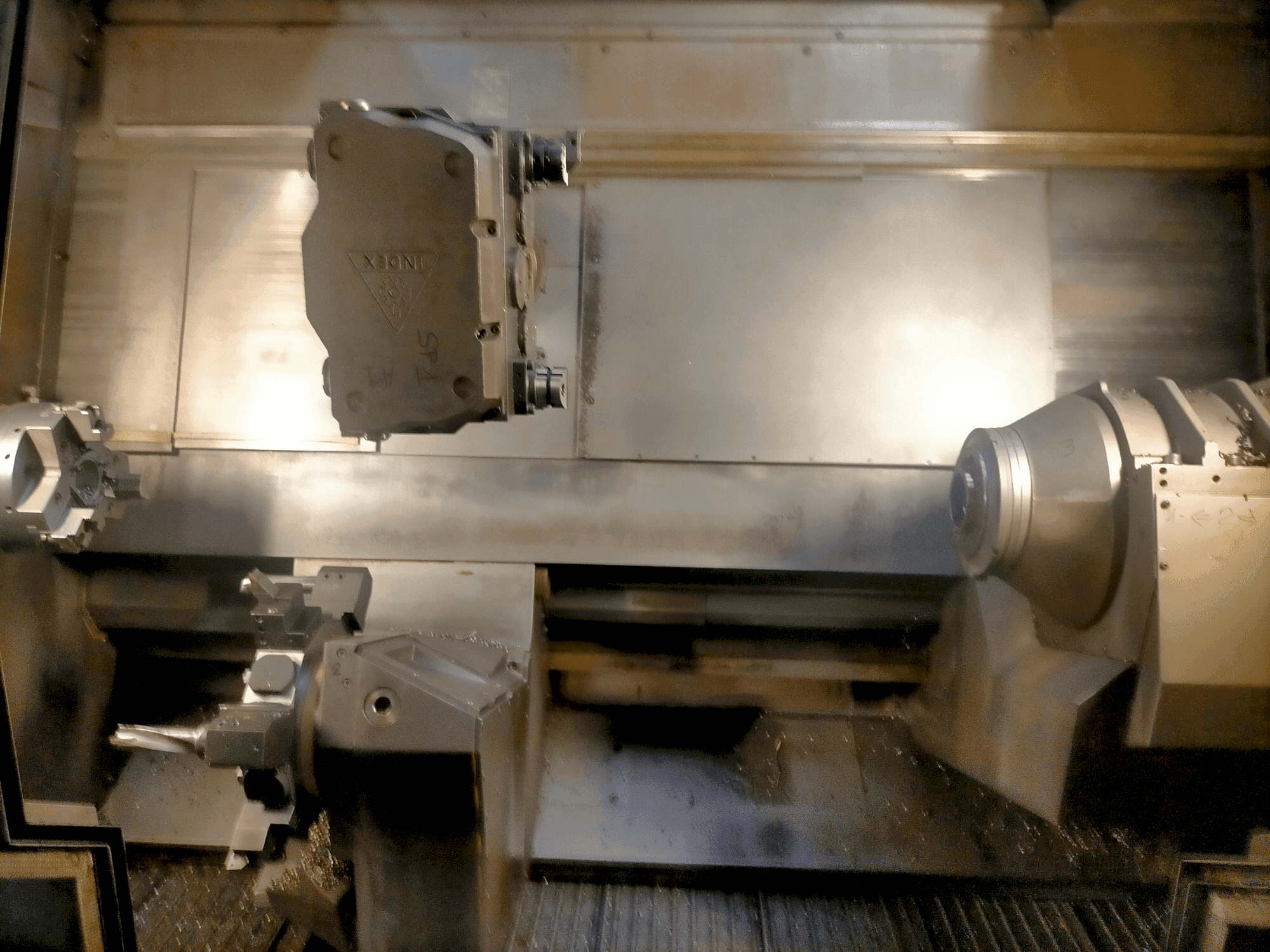 Front view of Index G300 FLEX machine