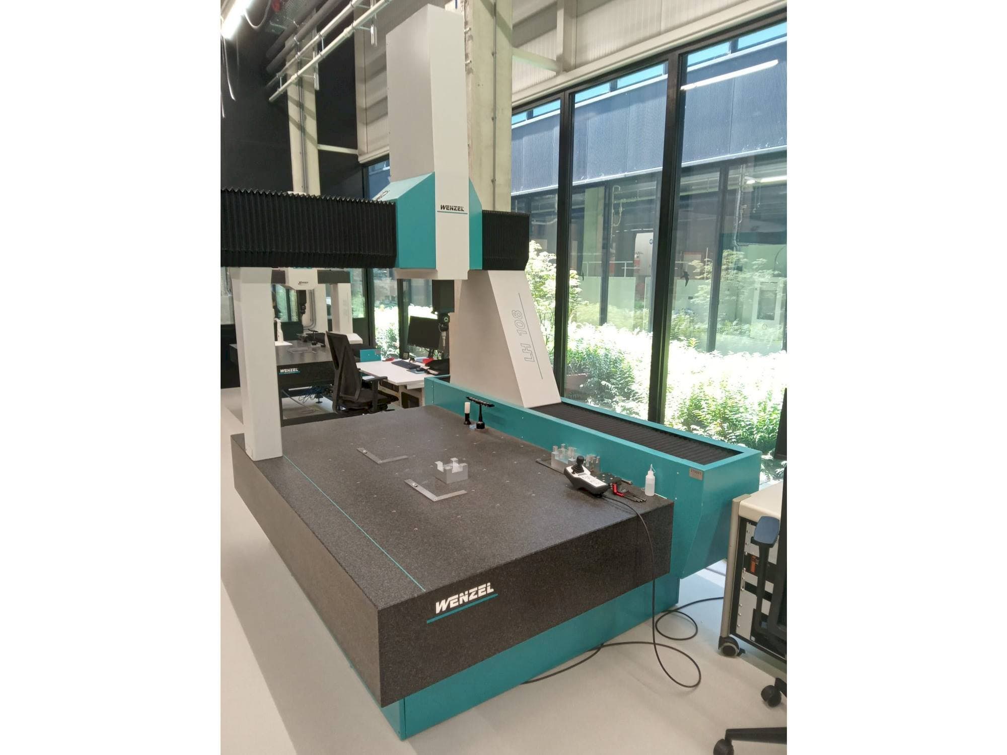 Front view of Wenzel LH-108 machine