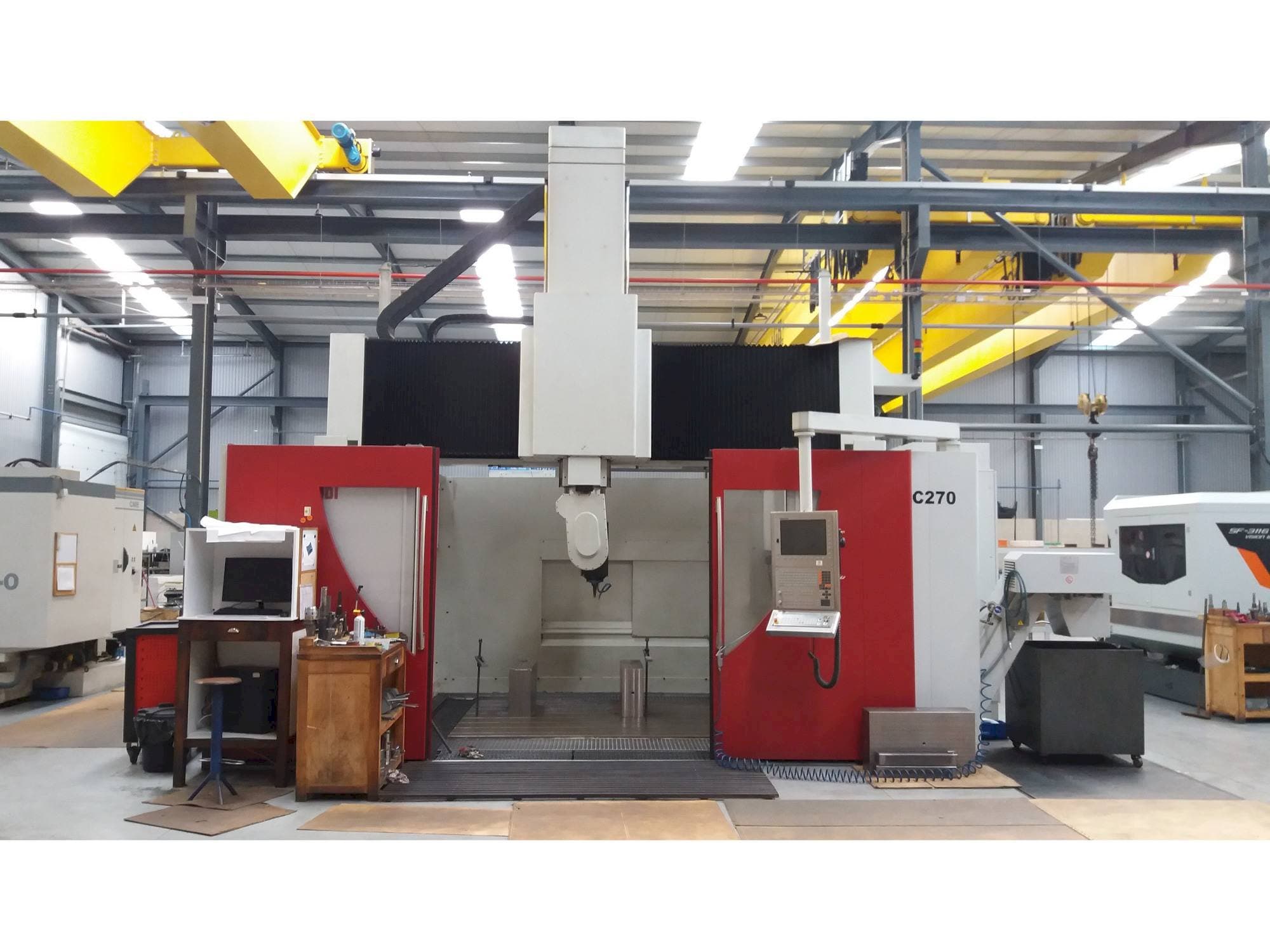 Front view of Rambaudi RC 270 machine