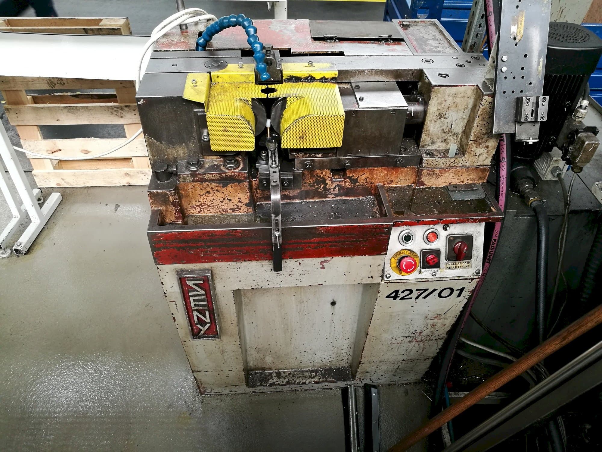 Front view of SENY D30E machine