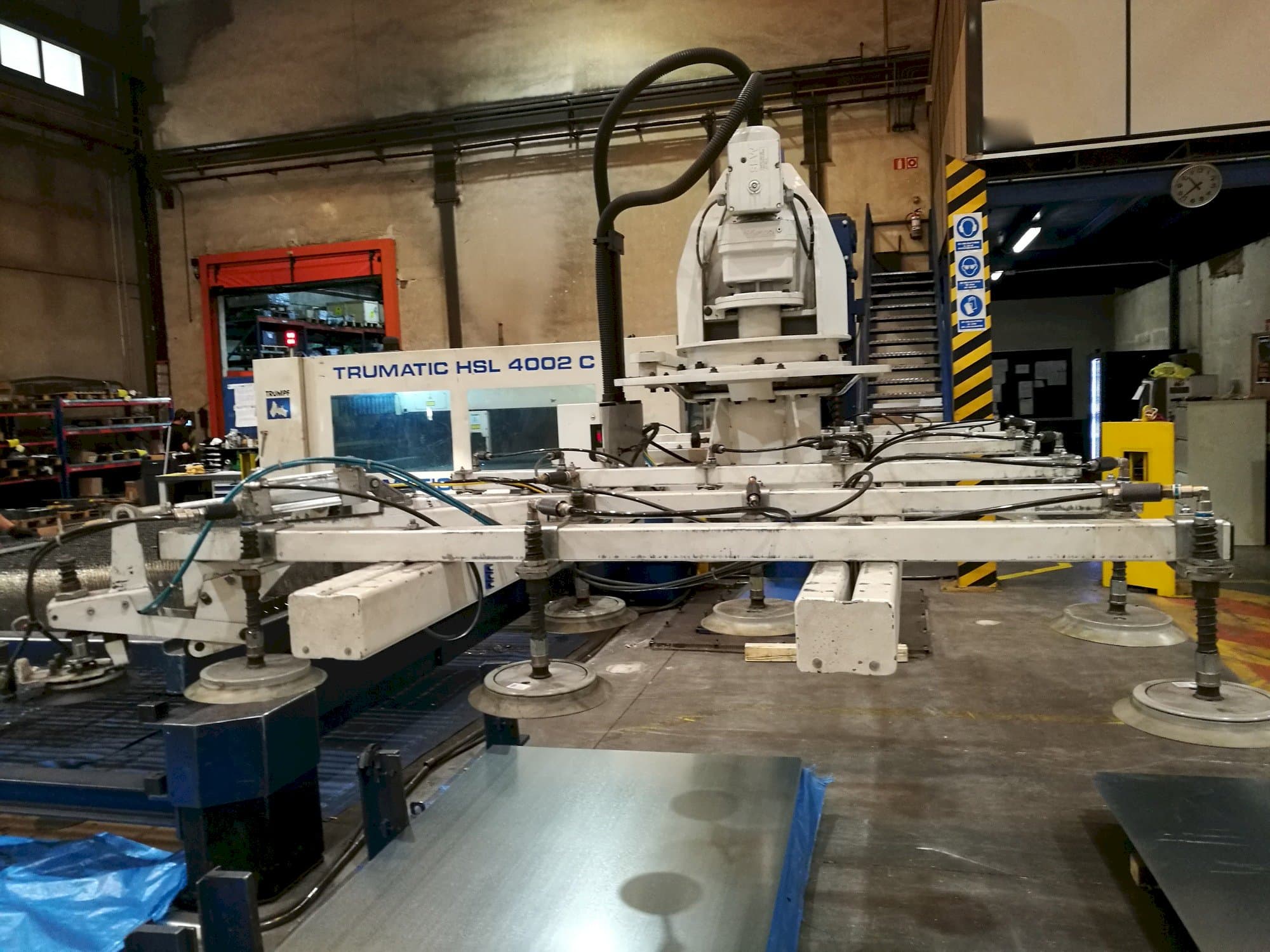 Front view of Trumpf TRUMATIC HSL 4002 C machine