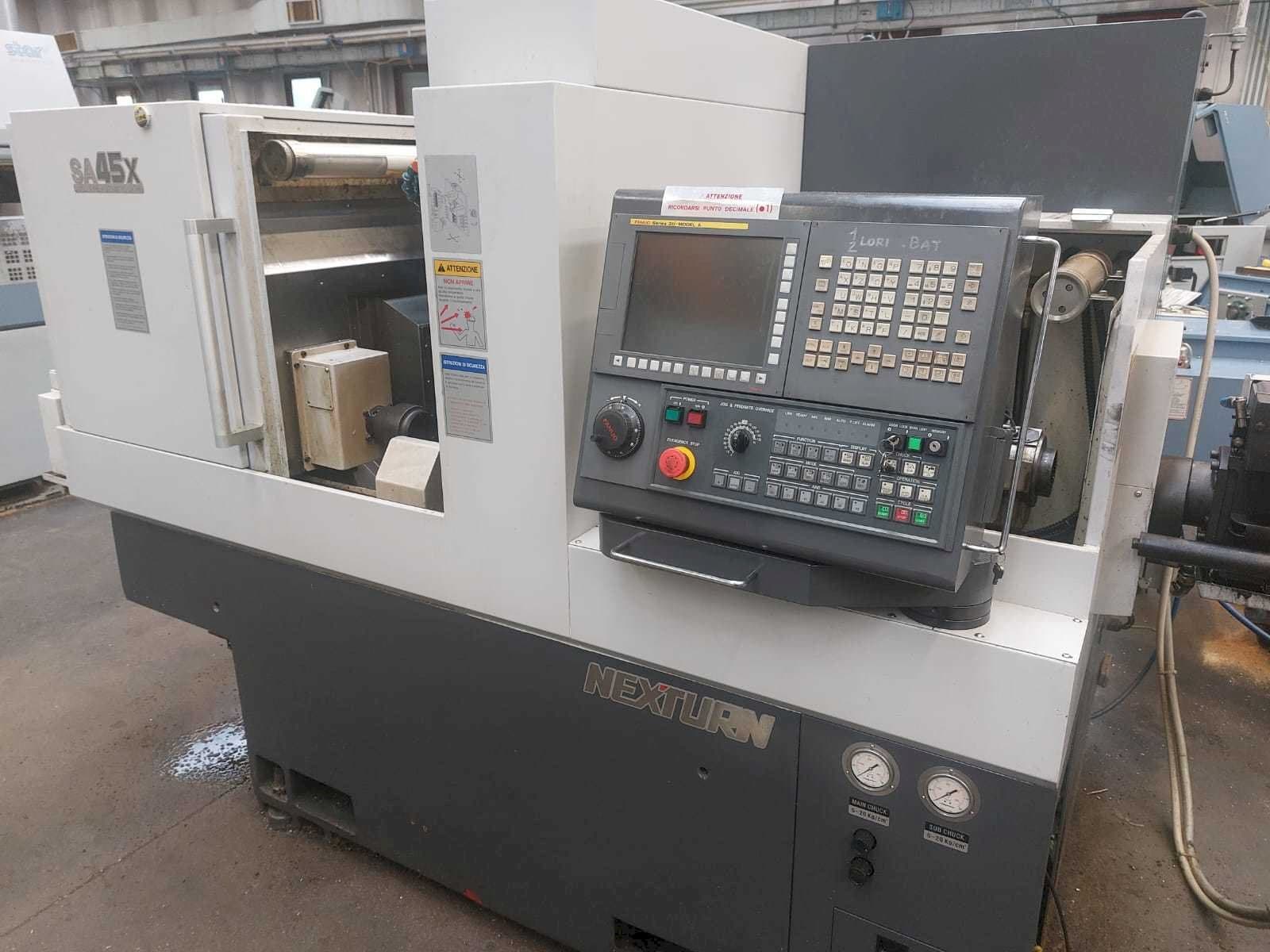 Front view of Nexturn SA 45X machine