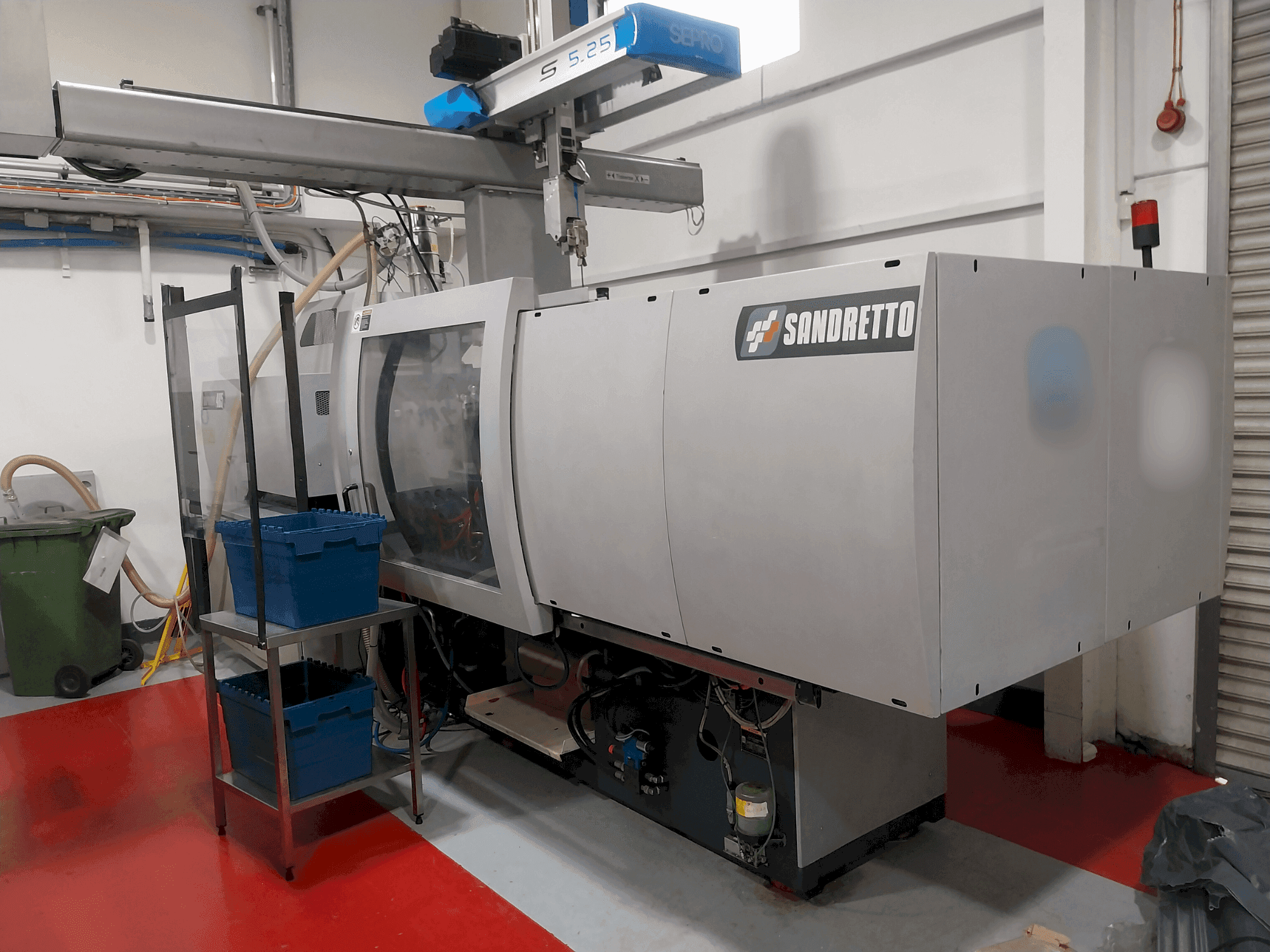 Front view of SANDRETTO EL 150/485  machine